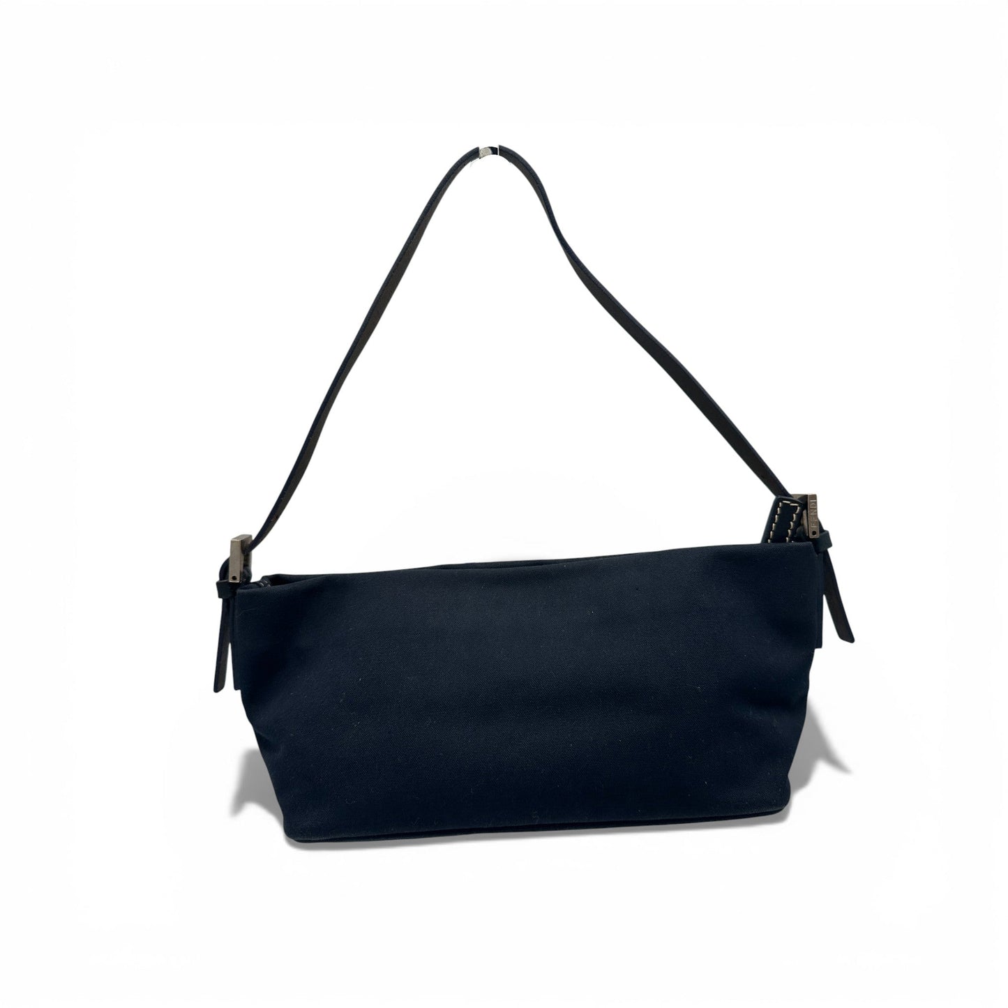 Vintage Fendi Denim Navy Pochette Shoulder Bag - Thanks it's Vintage