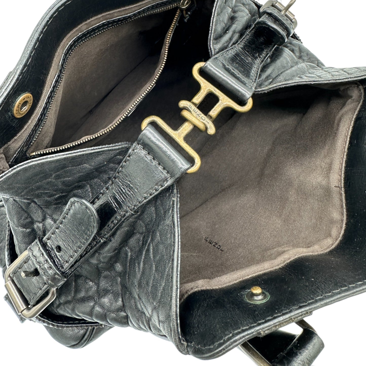 Vintage Fendi Ethnico Black Leather Handbag - Thanks it's Vintage