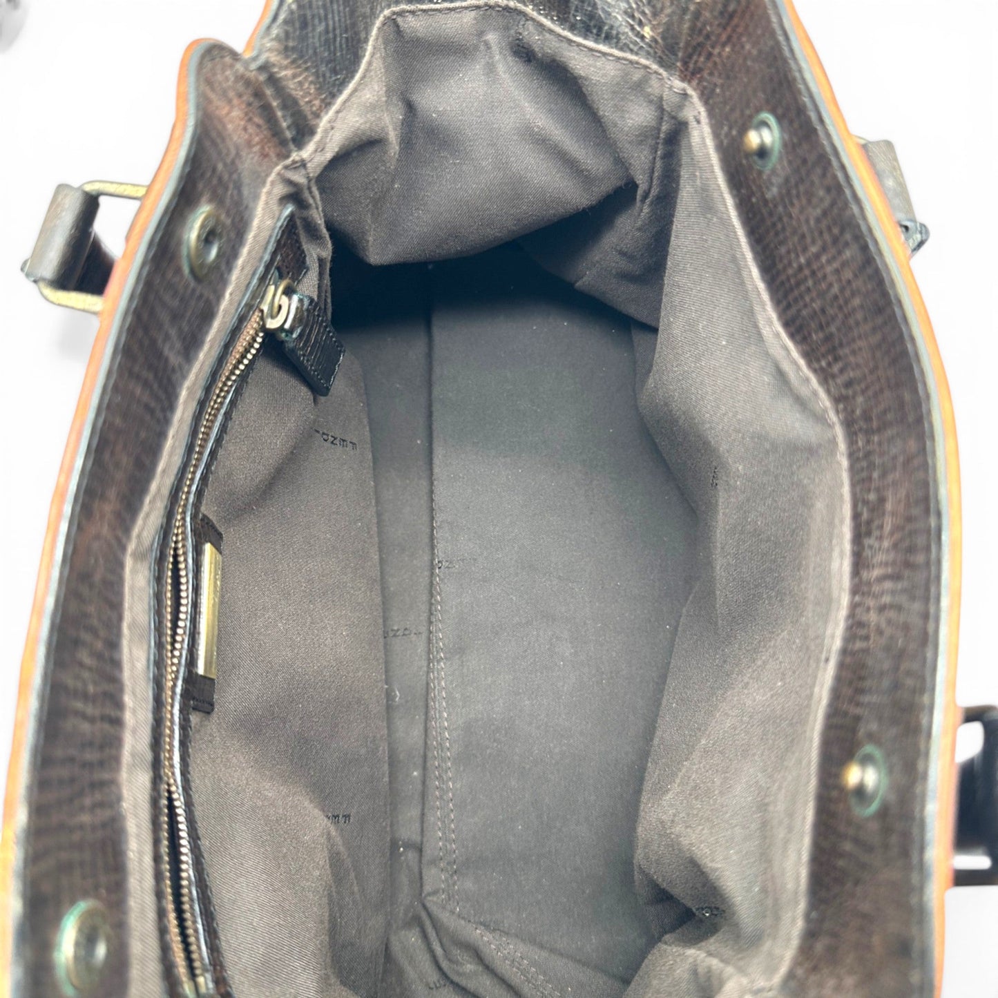Vintage Fendi Ethnico Brown Leather Handbag - Thanks it's Vintage