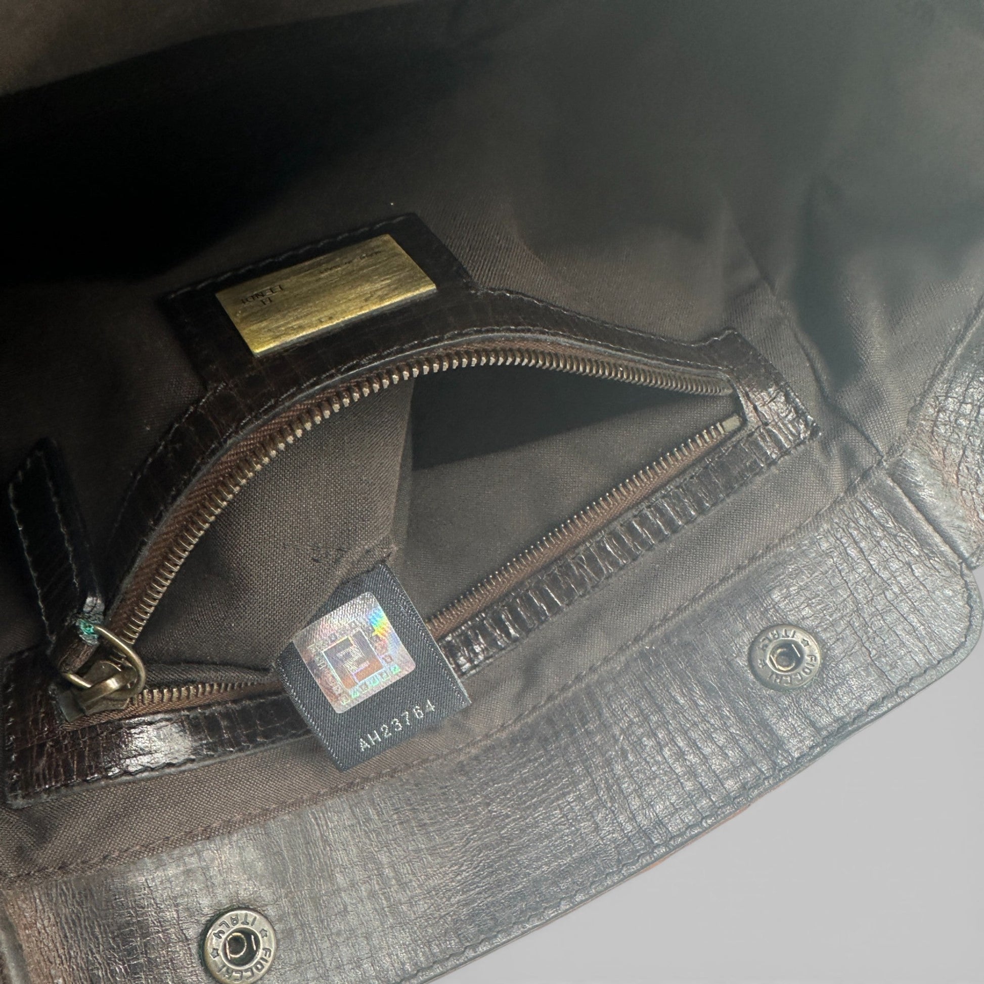 Vintage Fendi Ethnico Brown Leather Handbag - Thanks it's Vintage