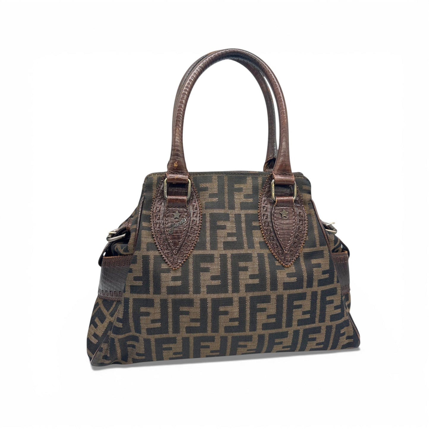 Vintage Fendi Ethnico Zucca Handbag - Thanks it's Vintage