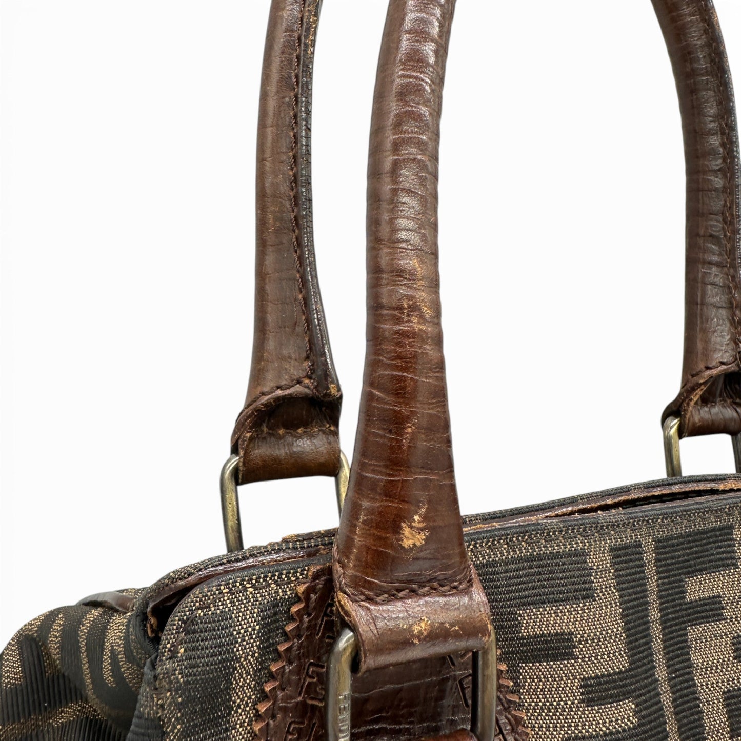 Vintage Fendi Ethnico Zucca Handbag - Thanks it's Vintage