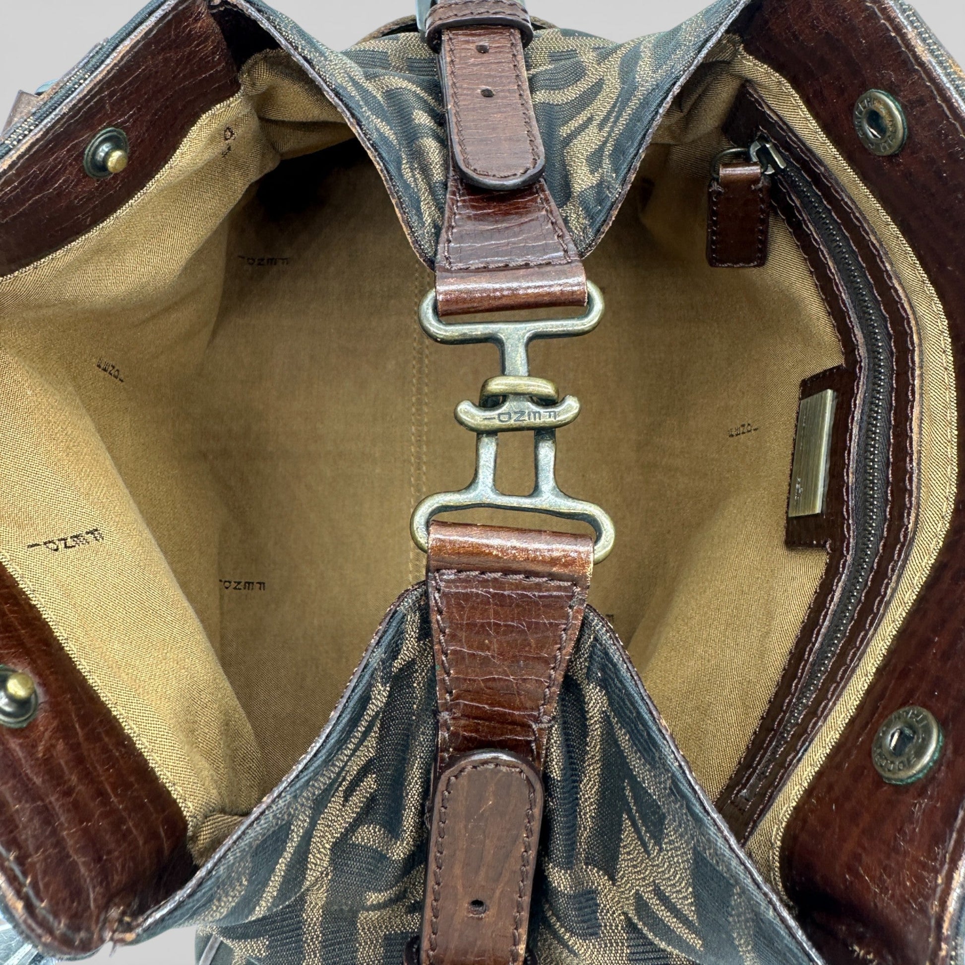 Vintage Fendi Ethnico Zucca Handbag - Thanks it's Vintage