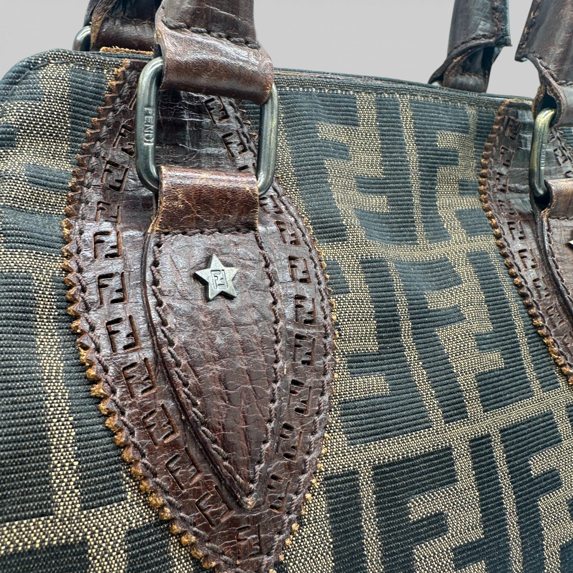 Vintage Fendi Etnico Zucca Handbag - Thanks it's Vintage