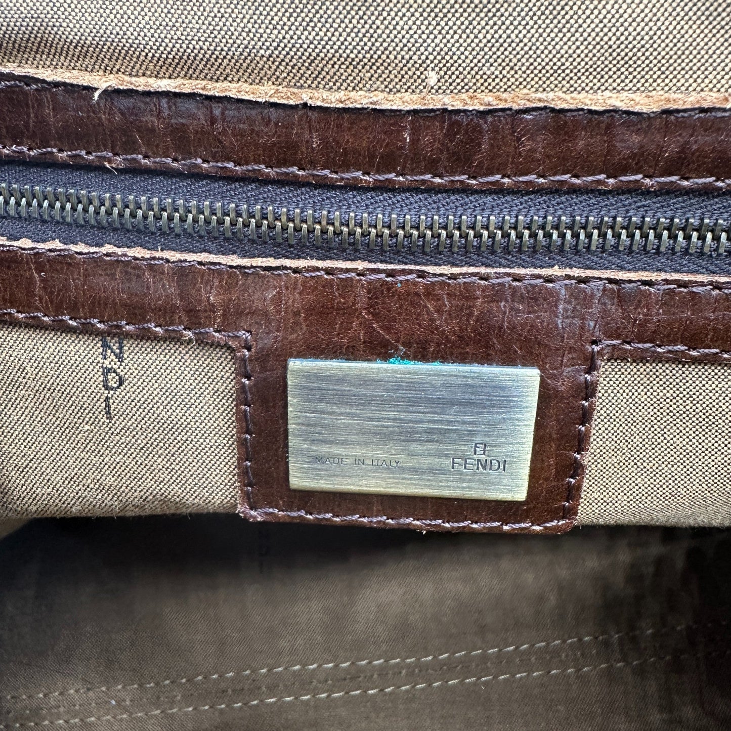 Vintage Fendi Etnico Zucca Handbag - Thanks it's Vintage