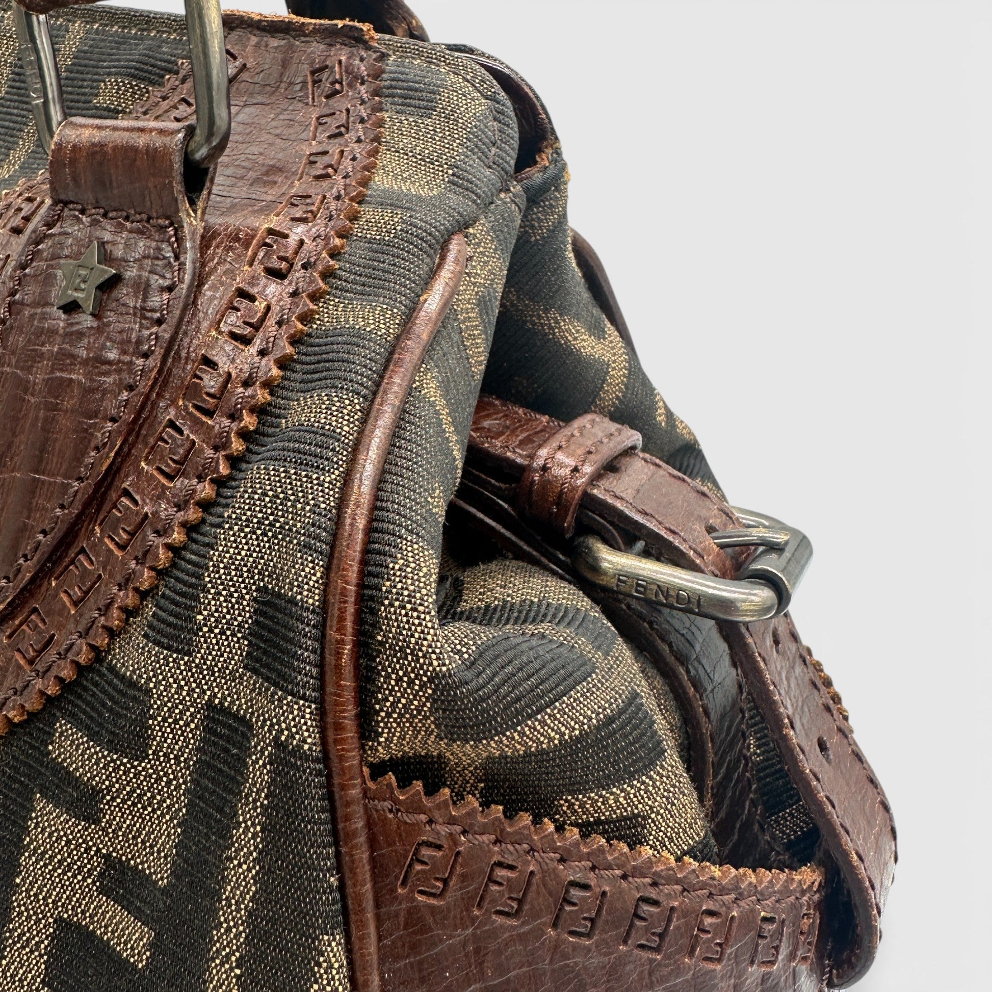 Vintage Fendi Etnico Zucca Handbag - Thanks it's Vintage