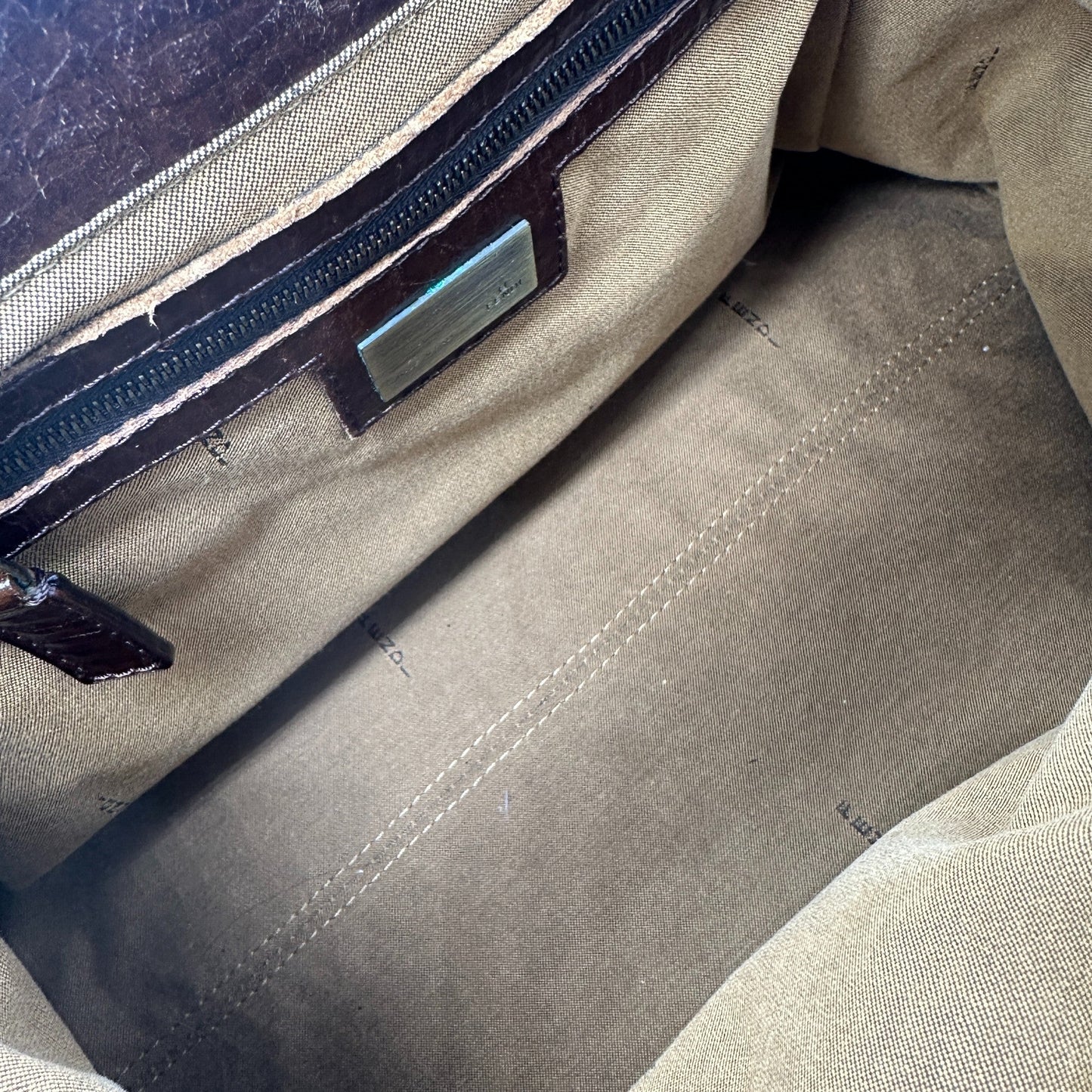 Vintage Fendi Etnico Zucca Handbag - Thanks it's Vintage