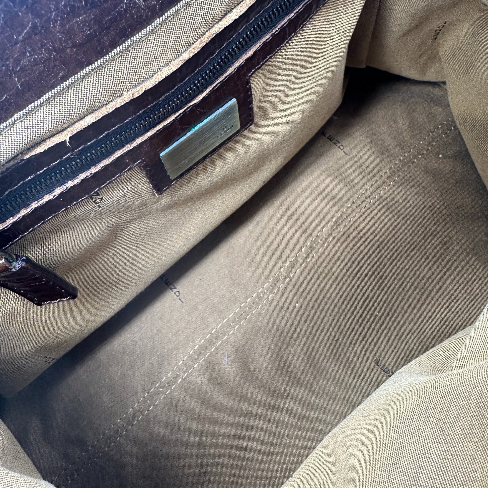 Vintage Fendi Etnico Zucca Handbag - Thanks it's Vintage