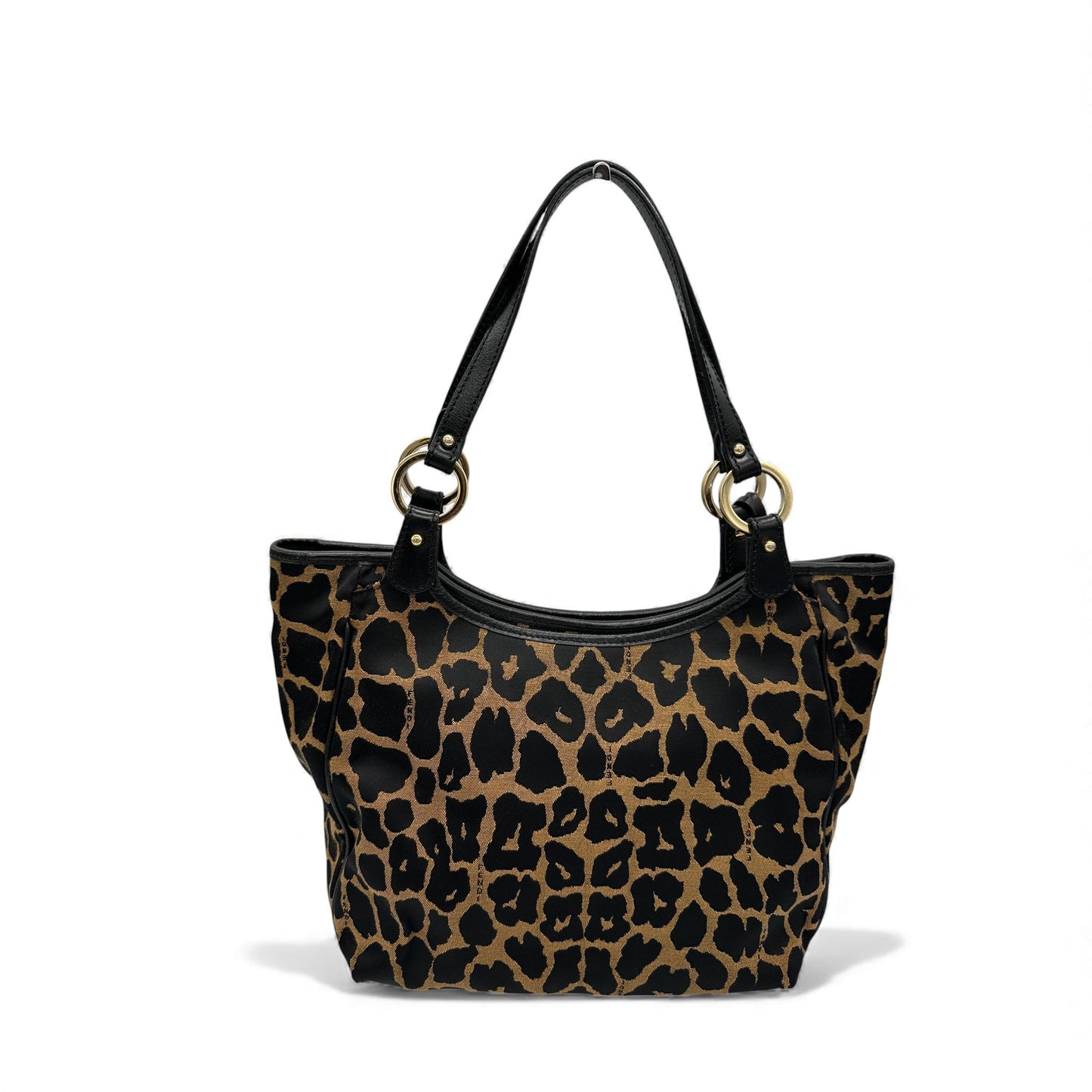 Vintage Fendi Leopard Print Chef Tote - Thanks it's Vintage