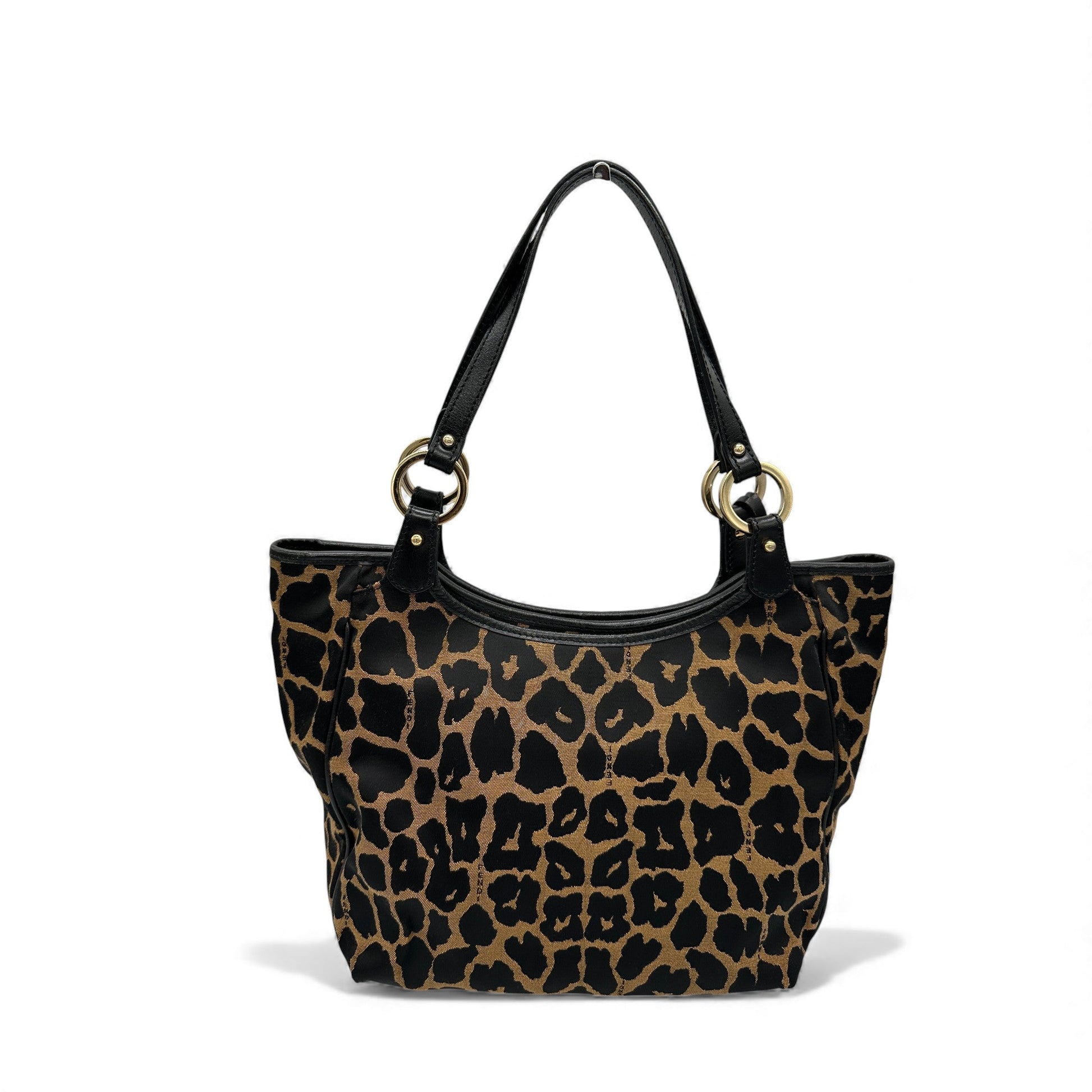 Vintage Fendi Leopard Print Chef Tote - Thanks it's Vintage