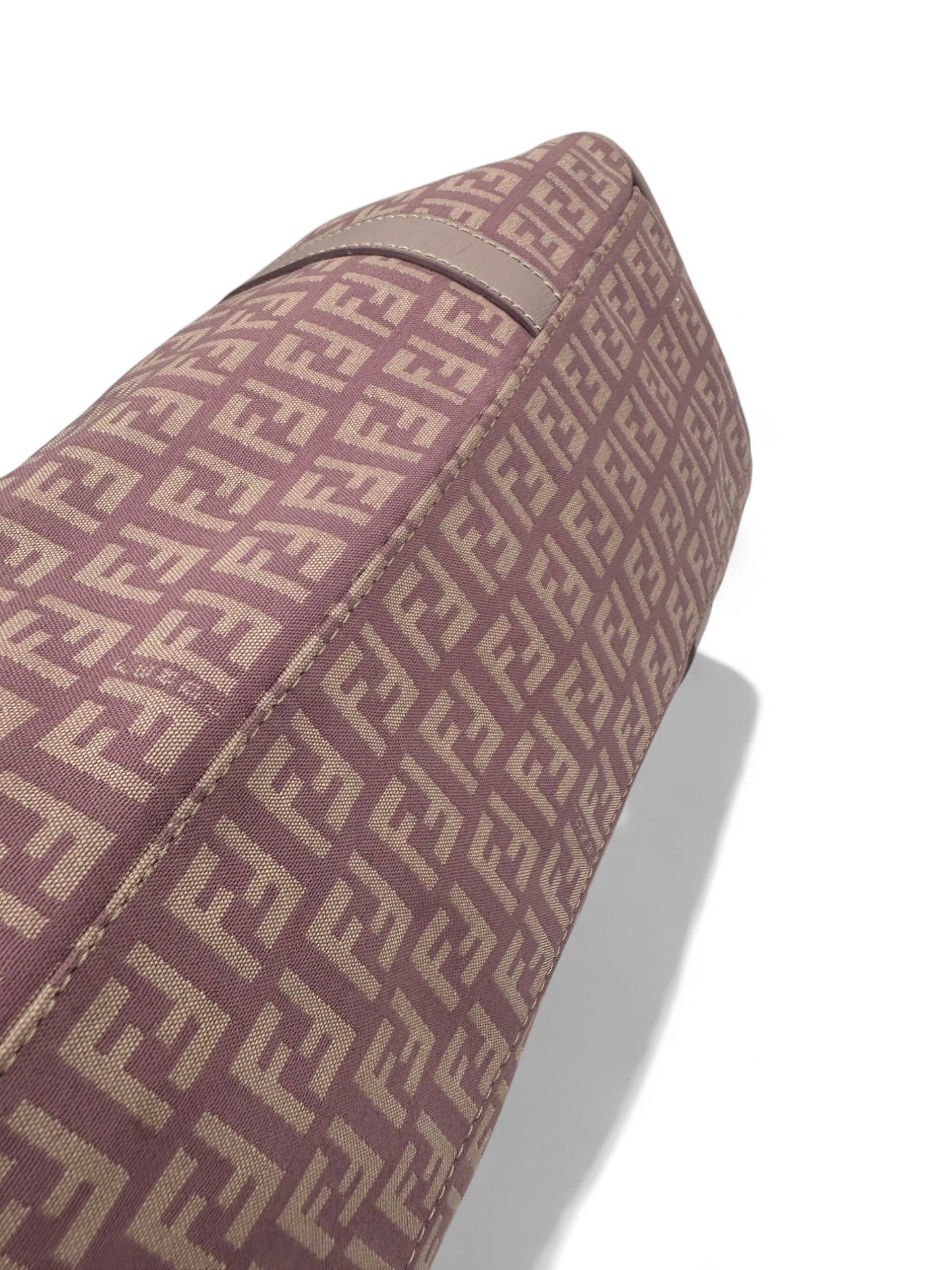 Vintage Fendi Lilac Fendi Zucchino Tote Shoulder Bag - Thanks it's Vintage