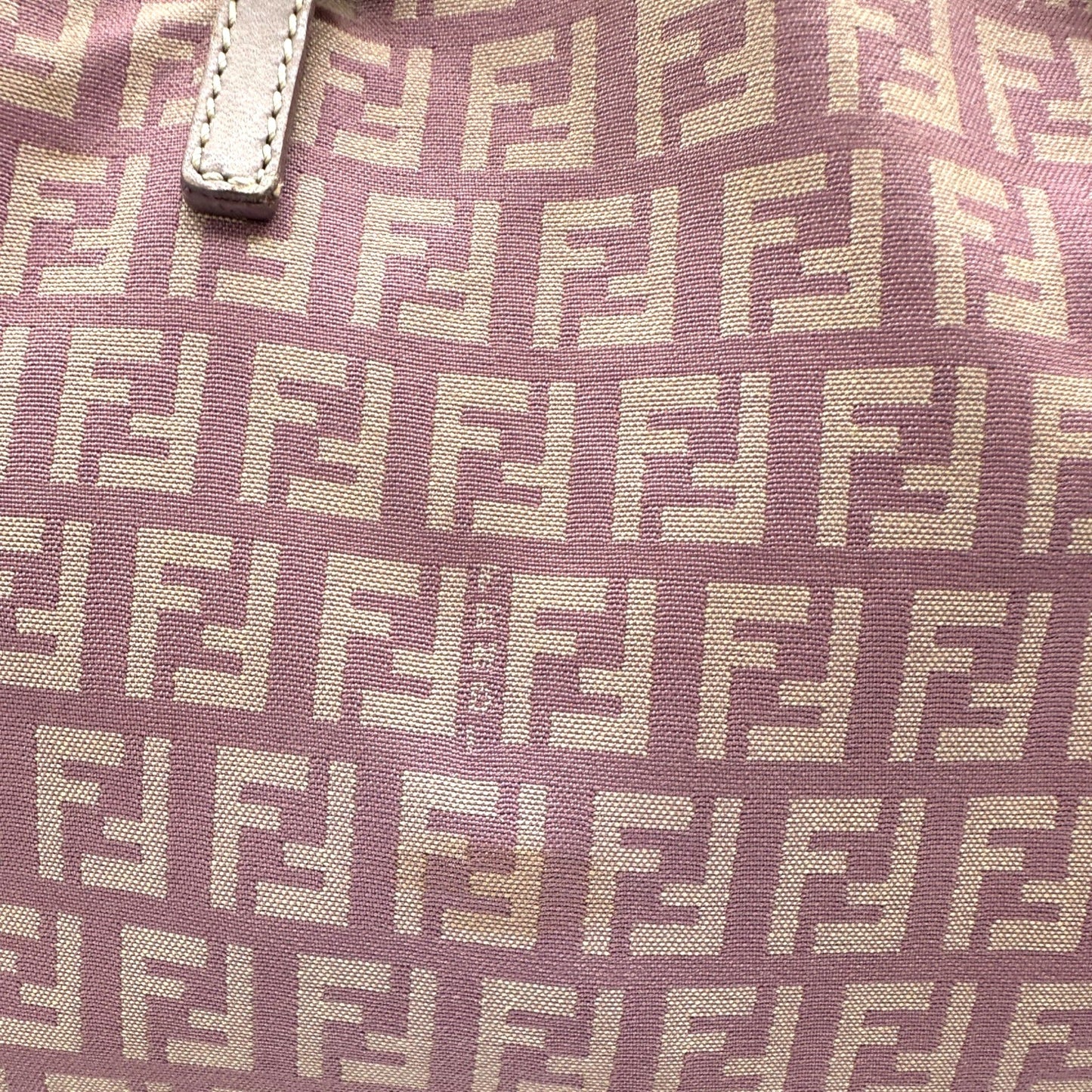 Vintage Fendi Lilac Fendi Zucchino Tote Shoulder Bag - Thanks it's Vintage