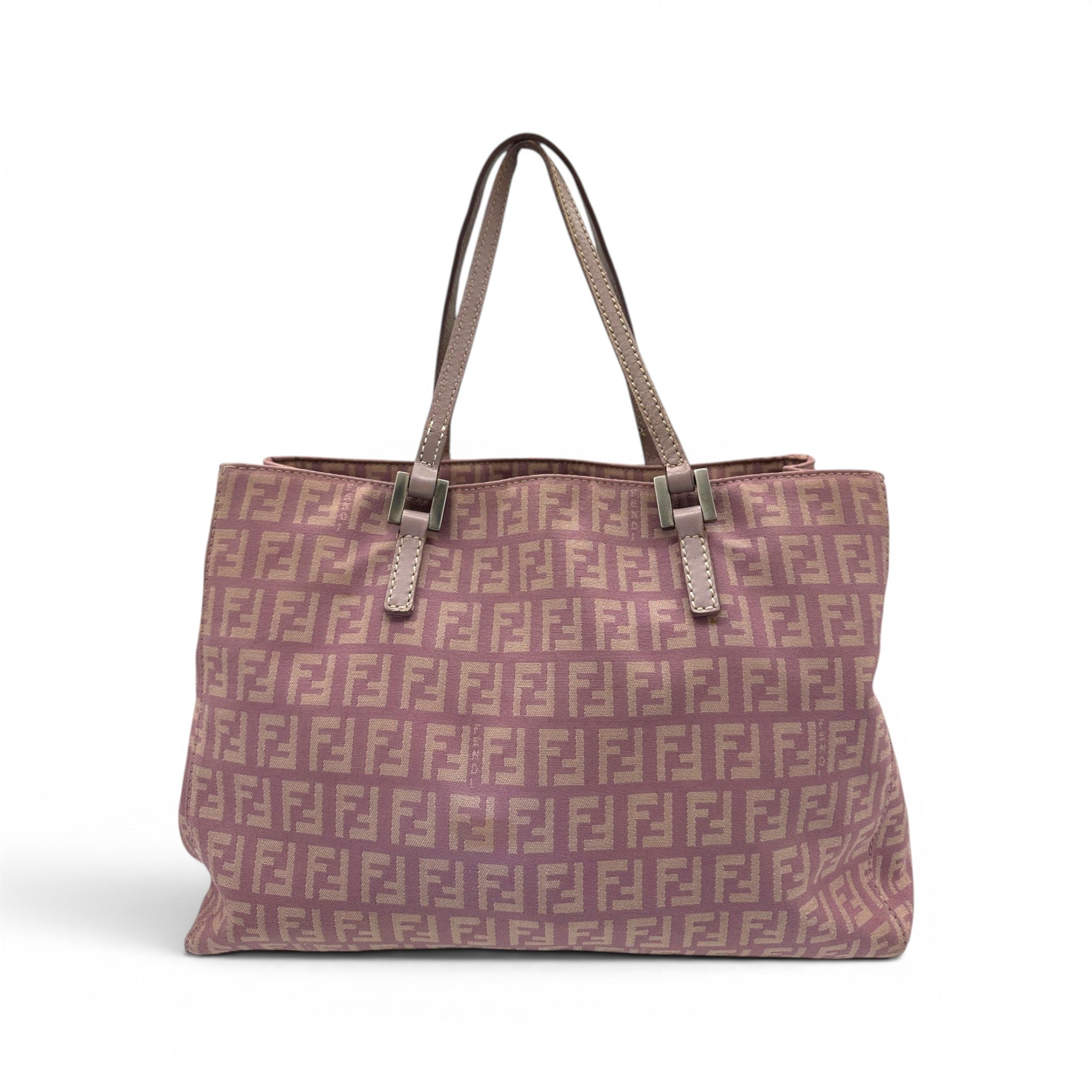 Vintage Fendi Lilac Fendi Zucchino Tote Shoulder Bag – Thanks it's