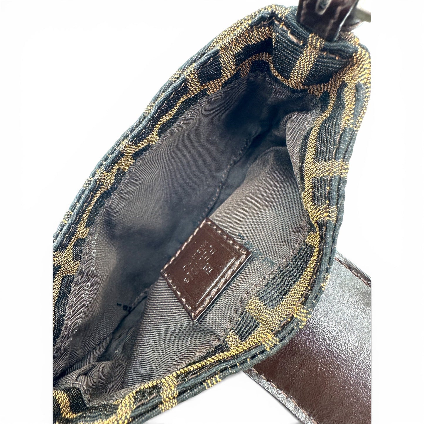 Vintage Fendi Mini Croissant Zucca Handbag - Thanks it's Vintage