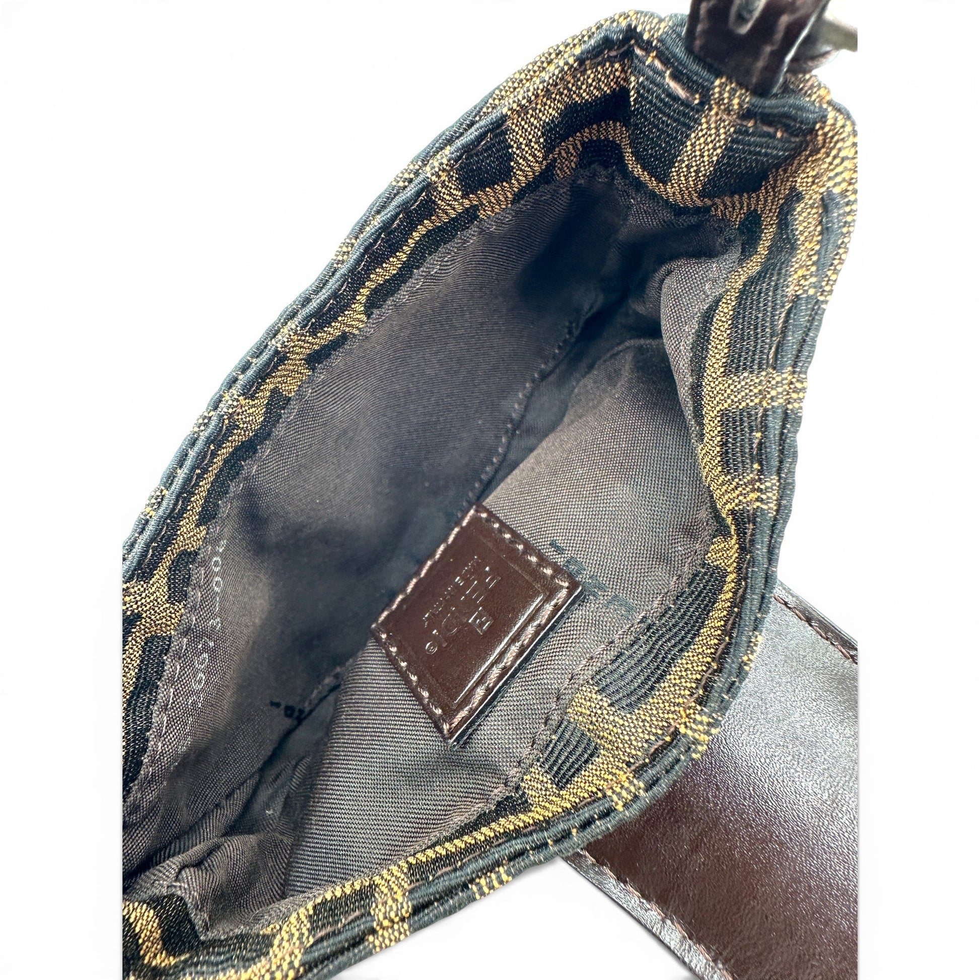 Vintage Fendi Mini Croissant Zucca Handbag - Thanks it's Vintage