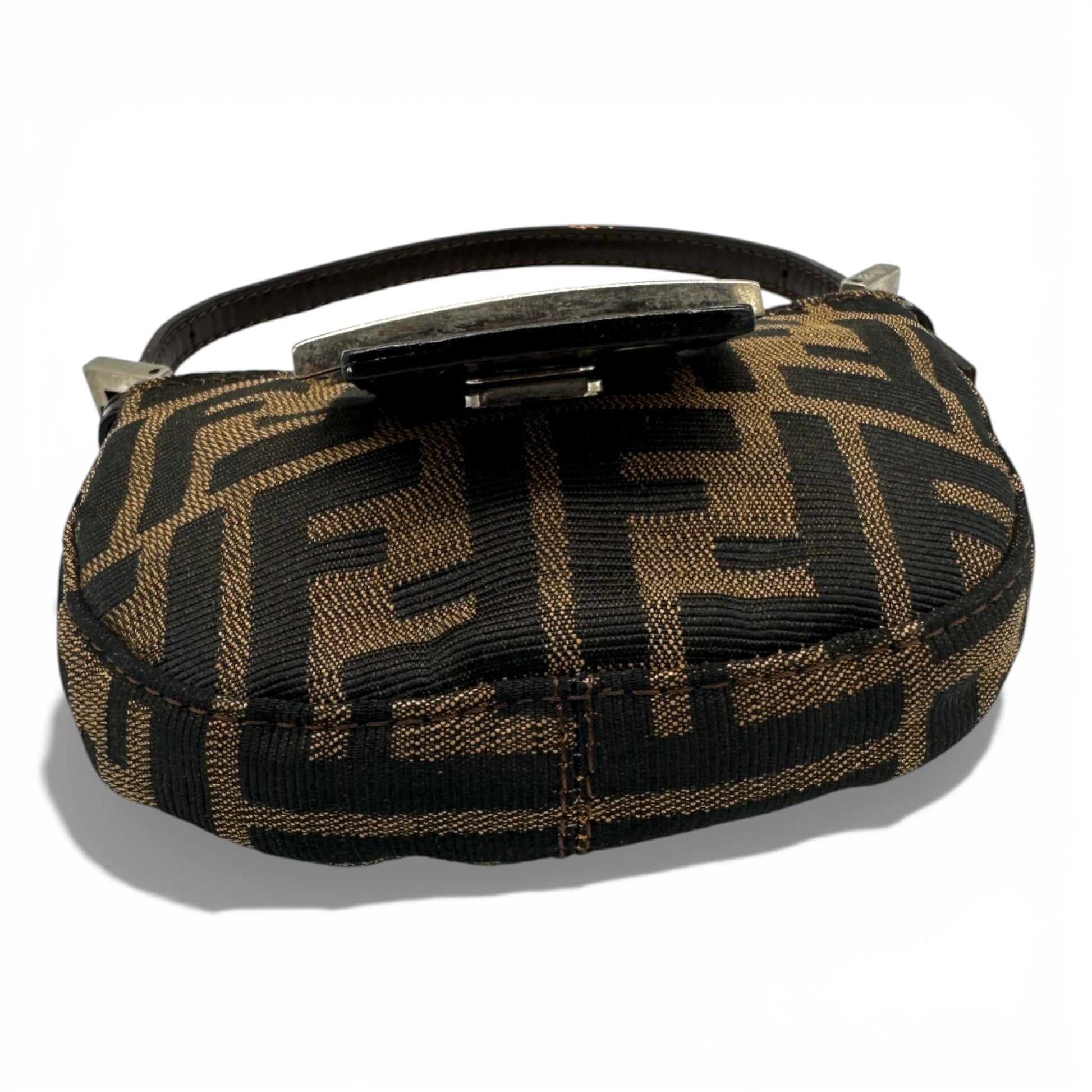 Vintage Fendi Mini Croissant Zucca Handbag - Thanks it's Vintage