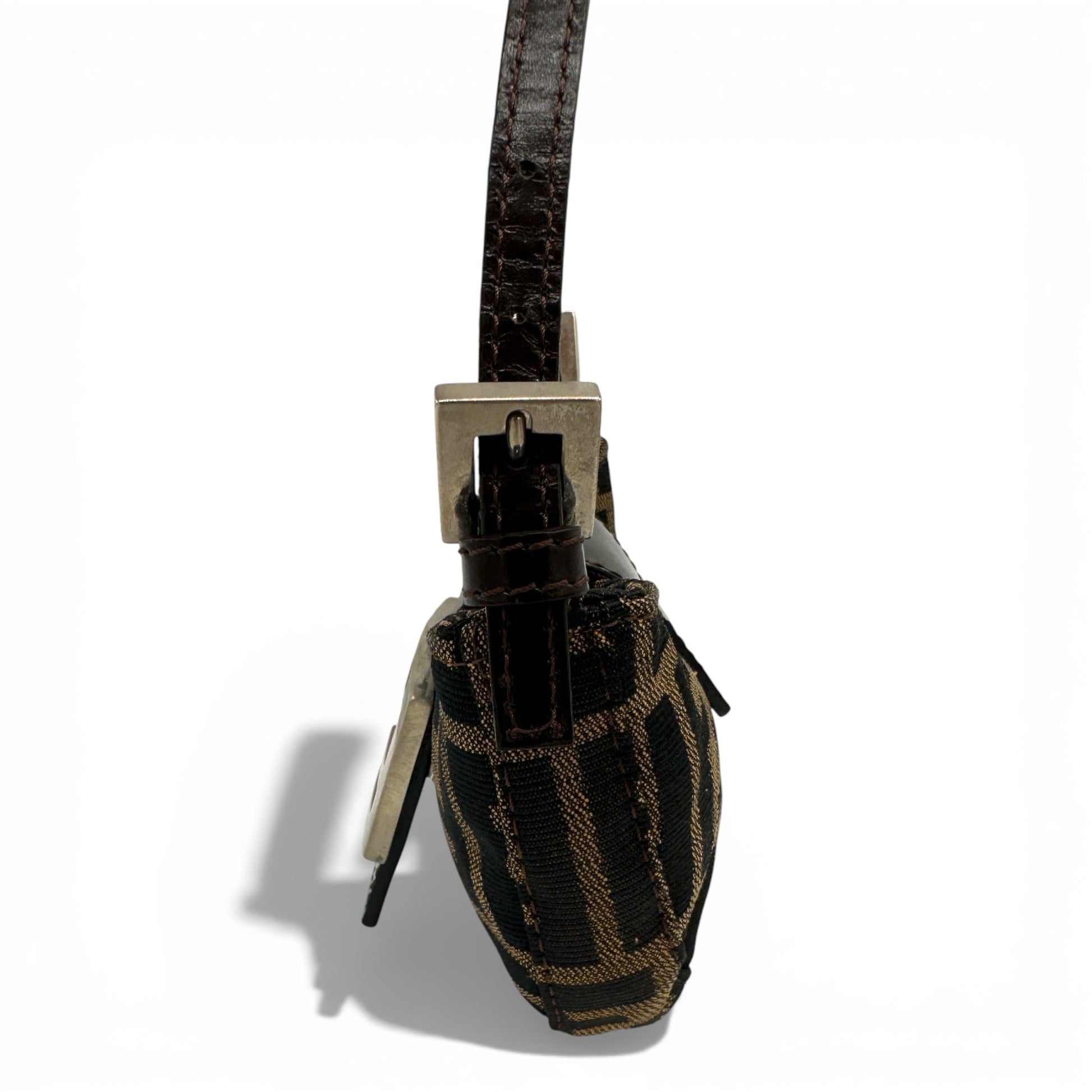 Vintage Fendi Mini Croissant Zucca Handbag - Thanks it's Vintage