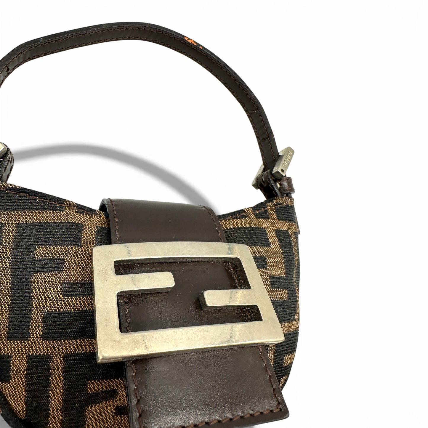 Vintage Fendi Mini Croissant Zucca Handbag - Thanks it's Vintage
