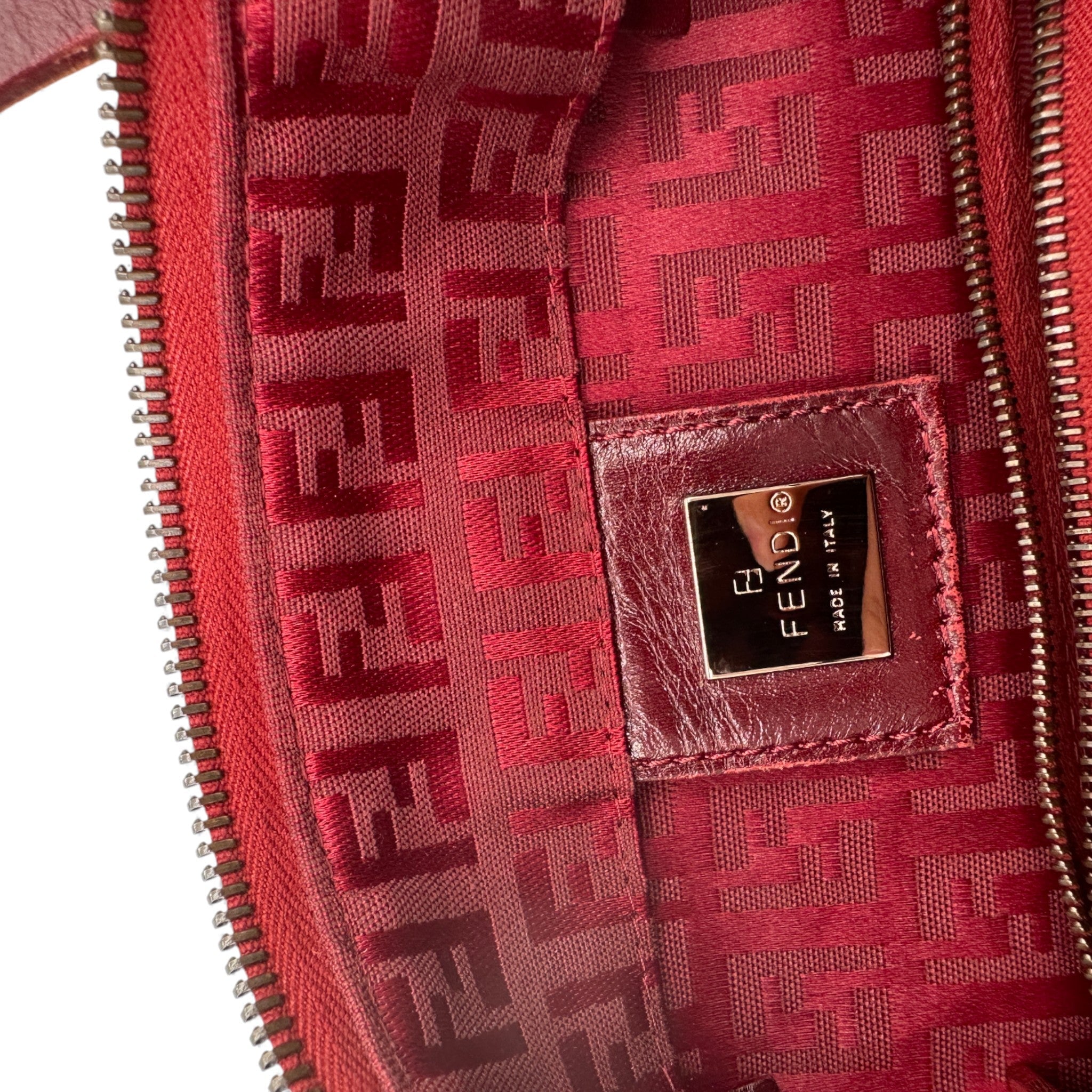 Vintage Fendi Red Zucchino Tote Shoulder Bag – Thanks it's Vintage