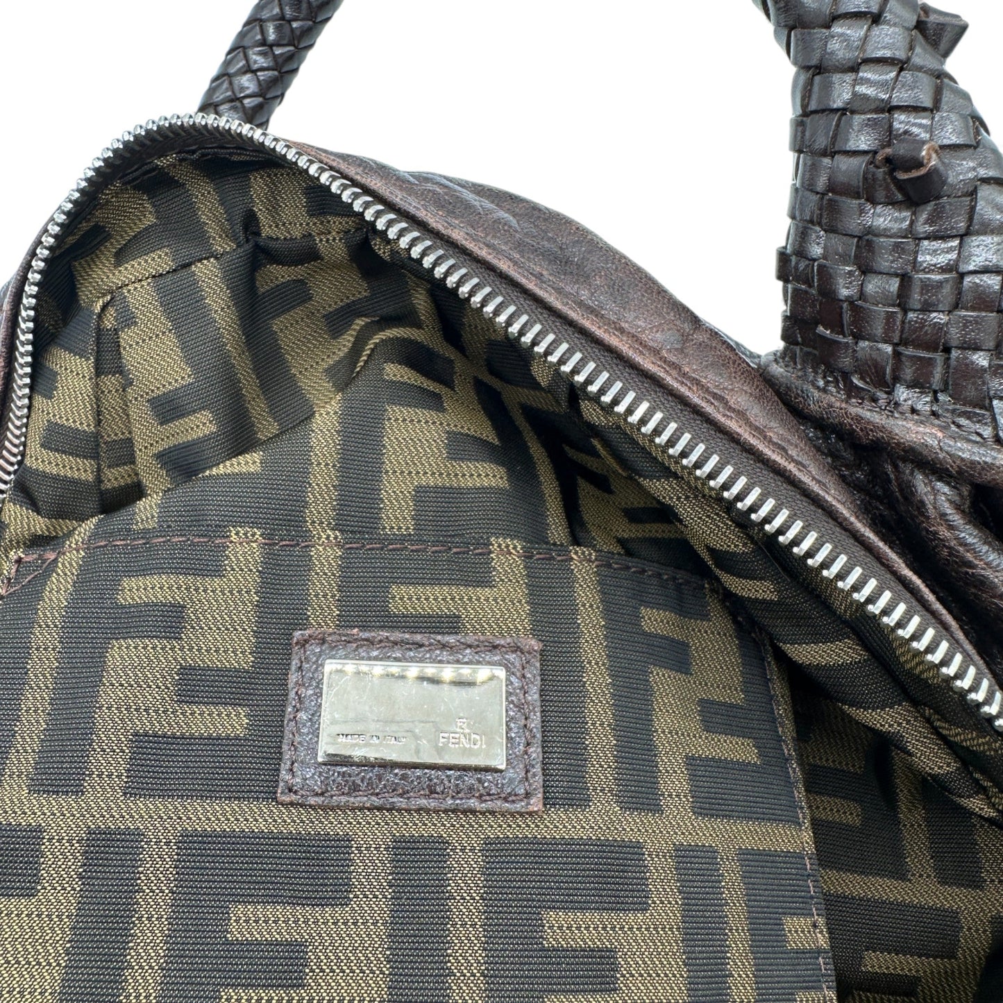 Vintage Fendi Spy Bag in Brown Leather - Thanks it's Vintage