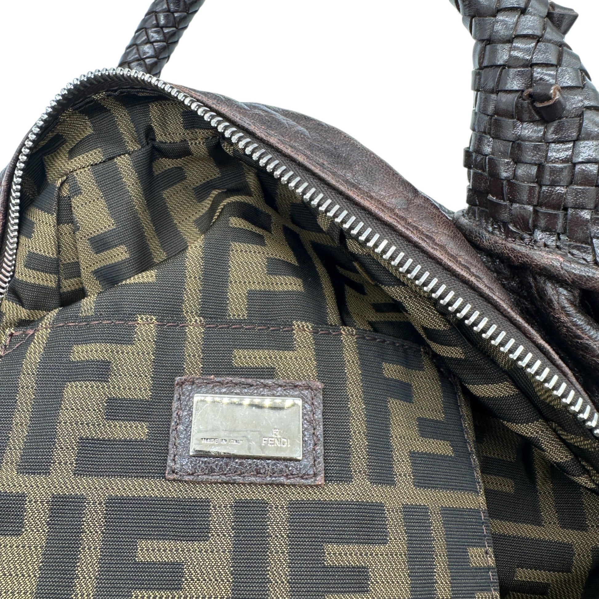 Vintage Fendi Spy Bag in Brown Leather - Thanks it's Vintage