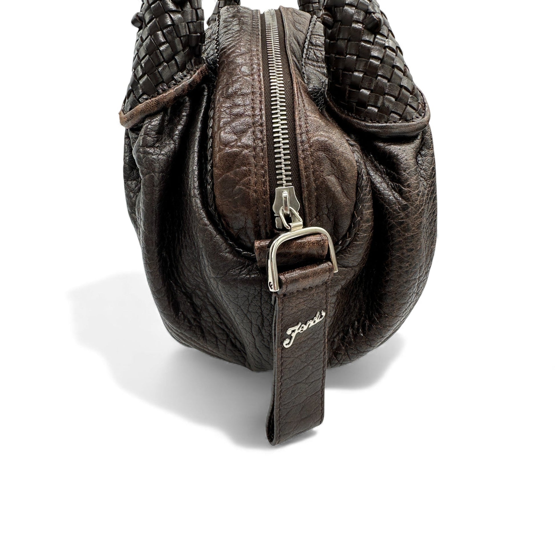 Vintage Fendi Spy Bag in Brown Leather - Thanks it's Vintage