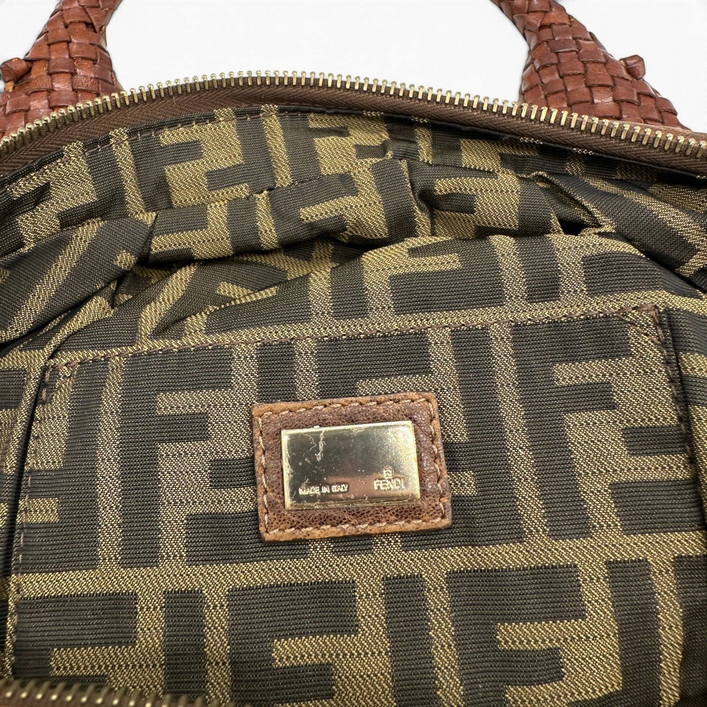 Vintage Fendi Spy Bag Tobacco Brown Leather - Thanks it's Vintage