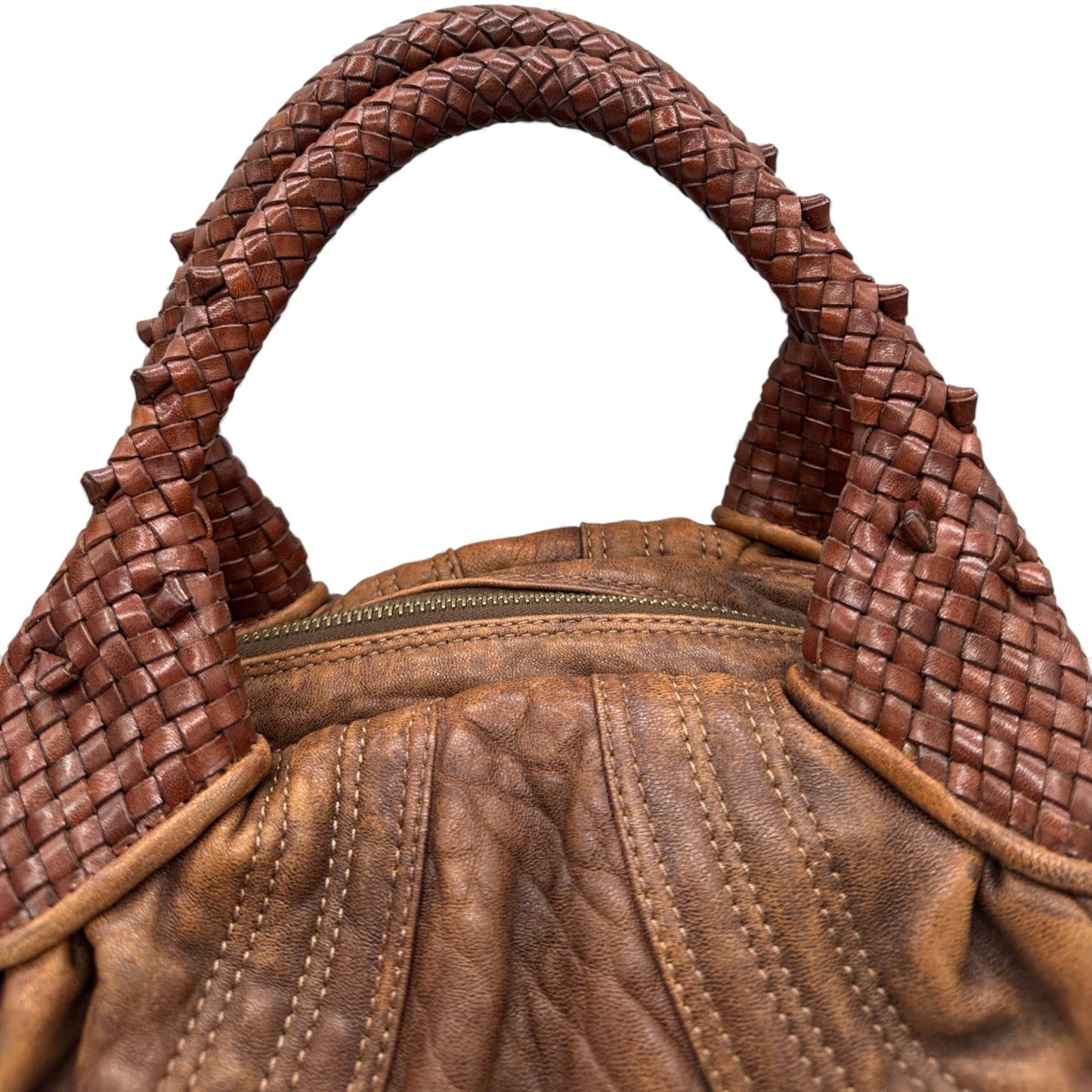 Vintage Fendi Spy Bag Tobacco Brown Leather - Thanks it's Vintage