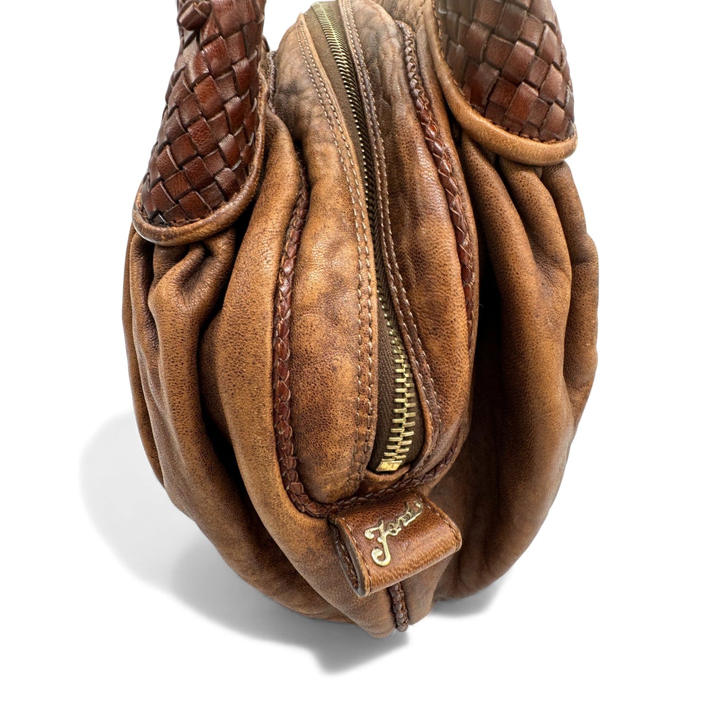 Vintage Fendi Spy Bag Tobacco Brown Leather - Thanks it's Vintage