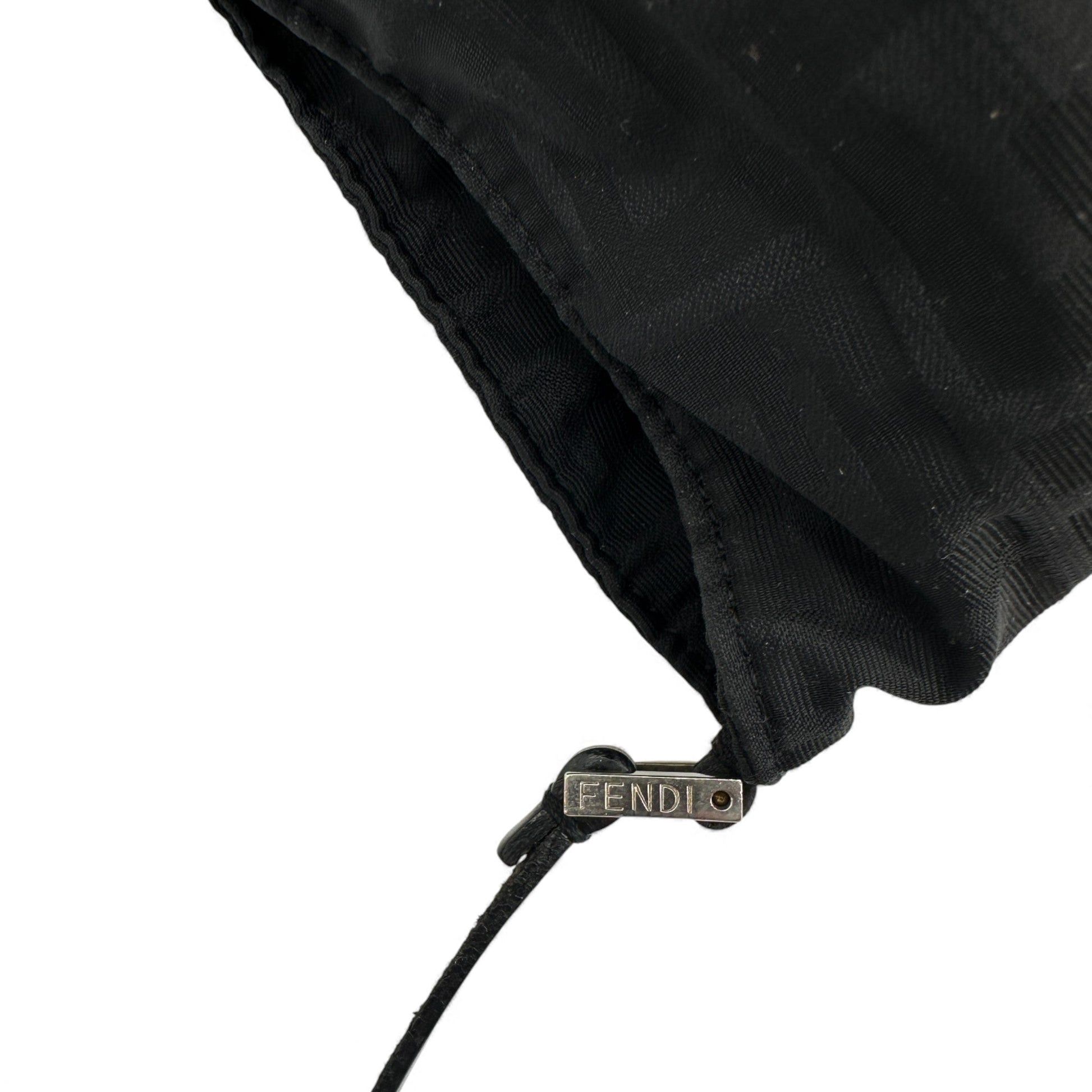 Vintage Fendi Zucca Flat Pouch Tote Shoulder Bag - Thanks it's Vintage