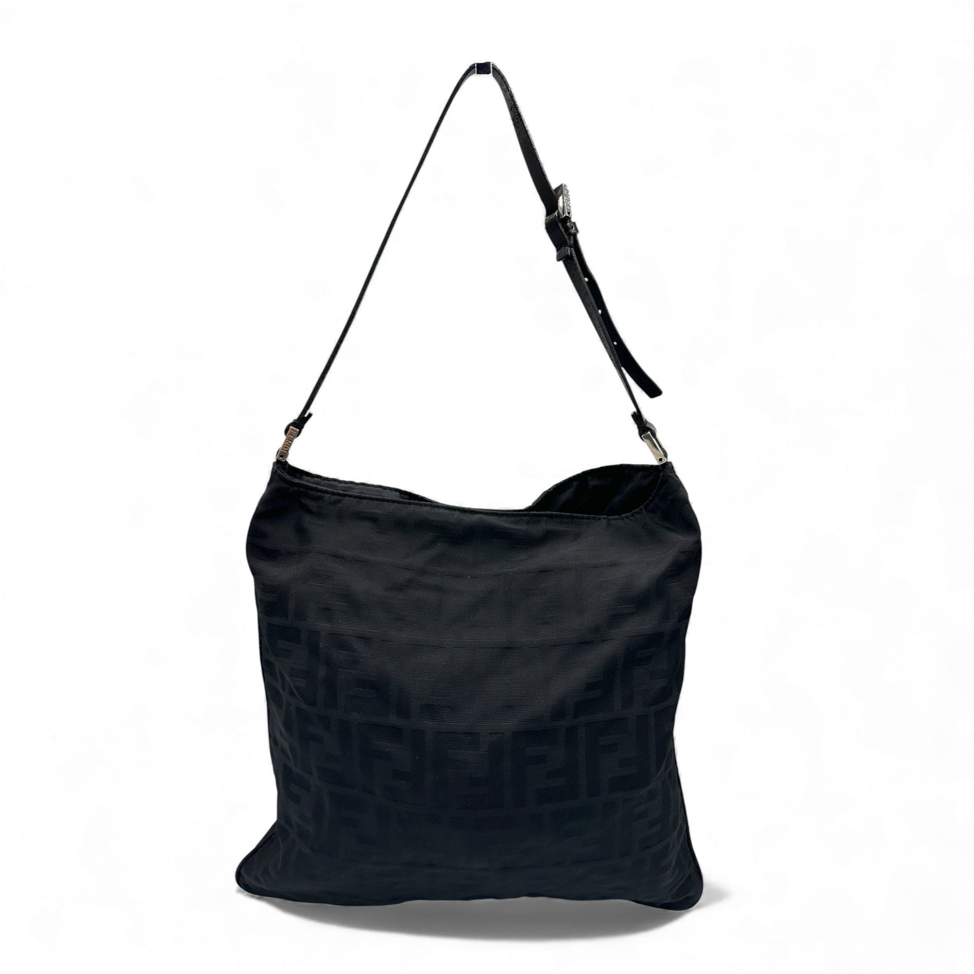 Vintage Fendi Zucca Flat Pouch Tote Shoulder Bag - Thanks it's Vintage