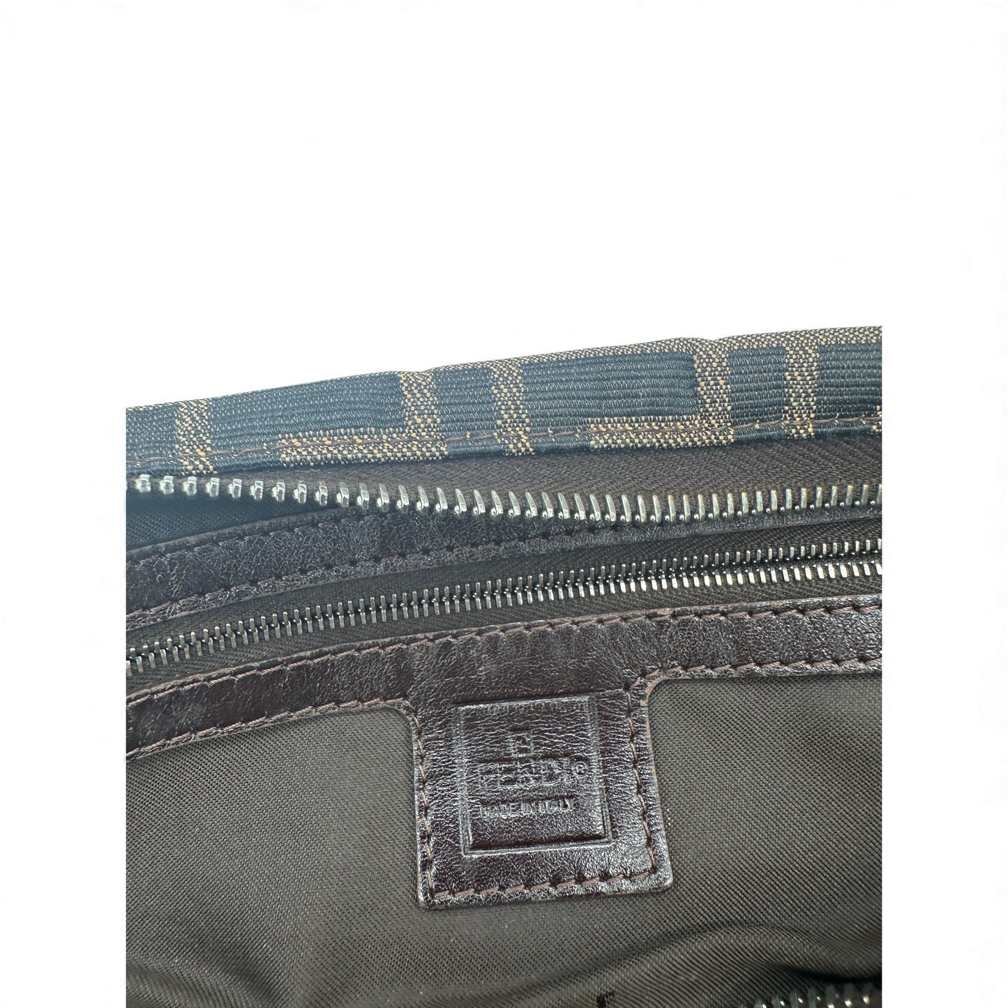 Vintage Fendi Zucca Mamma Bucket Shoulder Bag - Thanks it's Vintage