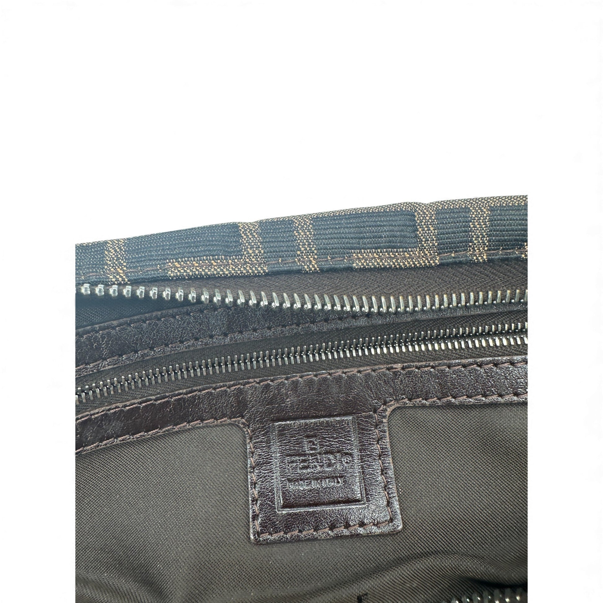 Vintage Fendi Zucca Mamma Bucket Shoulder Bag - Thanks it's Vintage