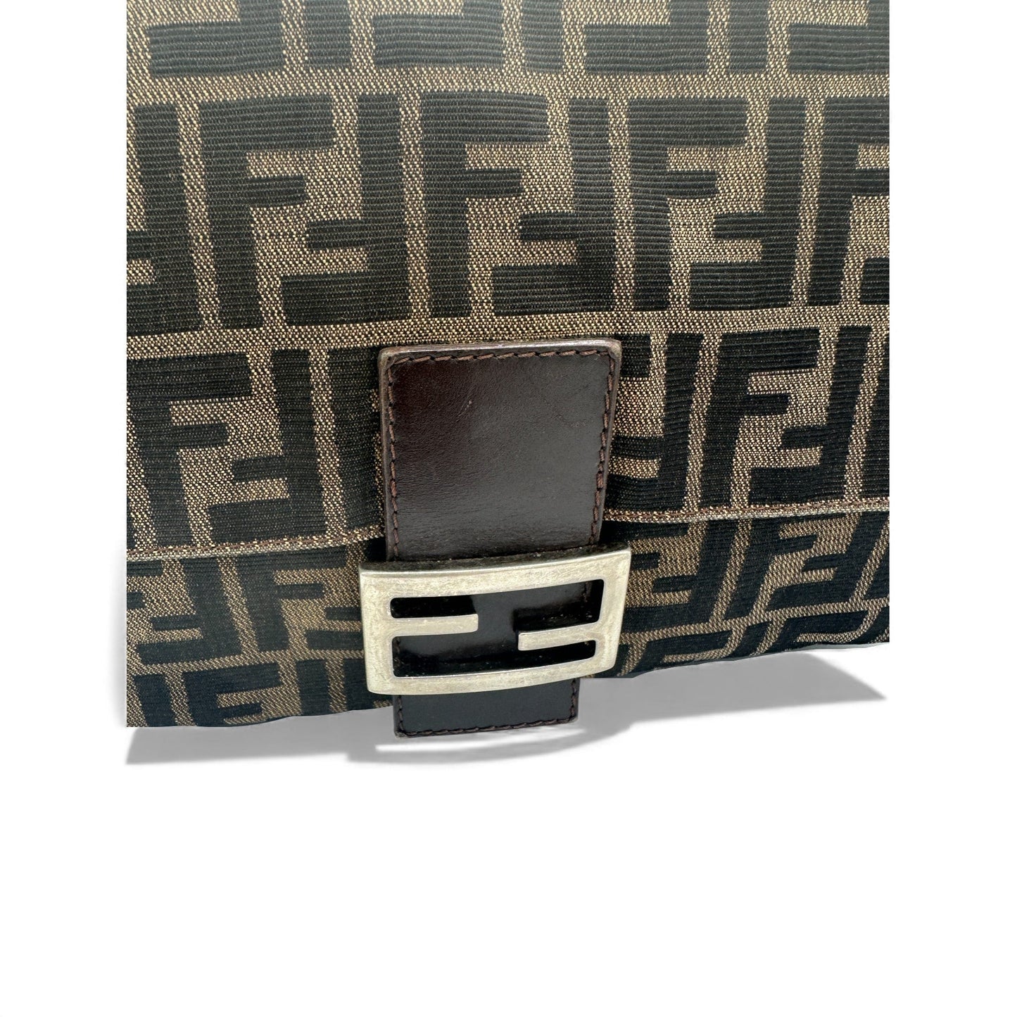 Vintage Fendi Zucca Mamma Bucket Shoulder Bag - Thanks it's Vintage