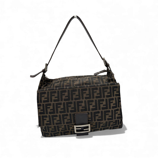 Vintage Fendi Zucca Mamma Bucket Shoulder Bag - Thanks it's Vintage