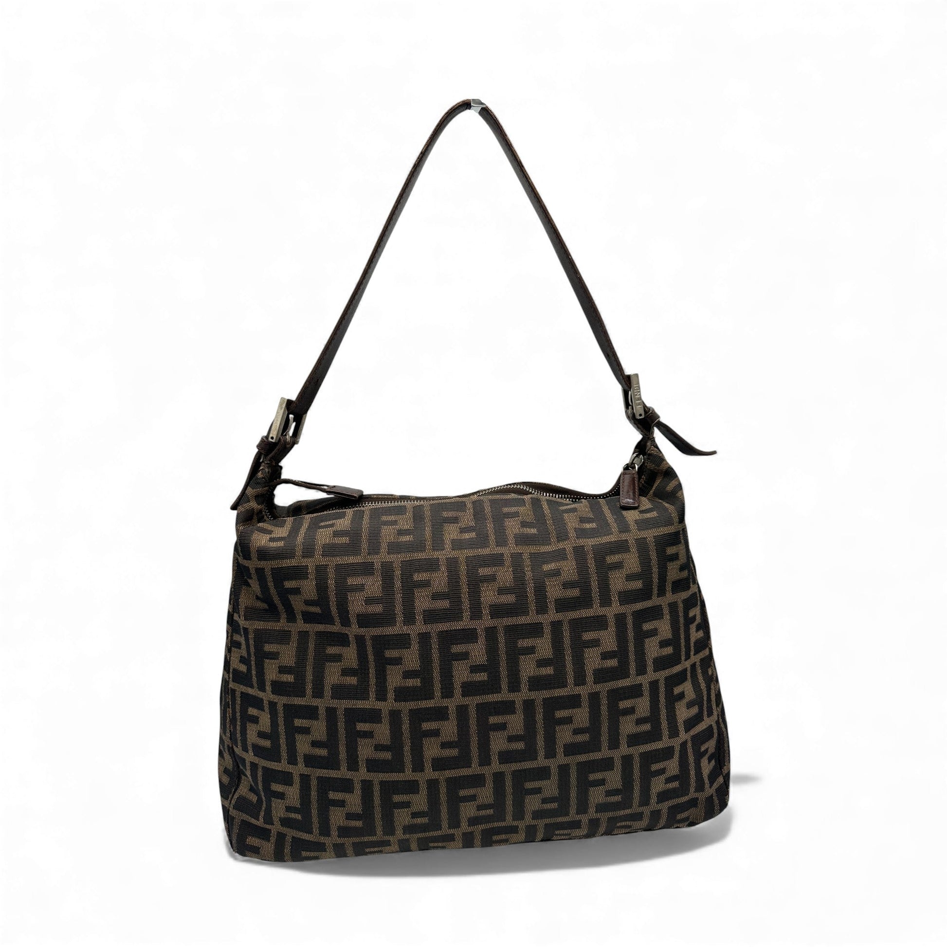 Vintage Fendi Zucca Mamma Bucket Shoulder Bag - Thanks it's Vintage