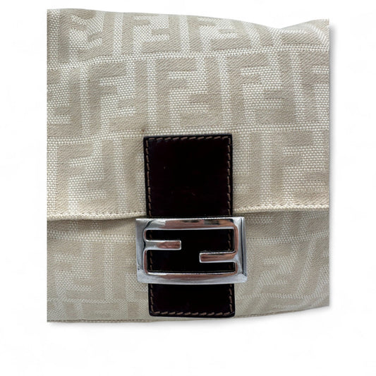 Vintage Fendi Zucca Mamma Bucket Shoulder Bag - Thanks it's Vintage