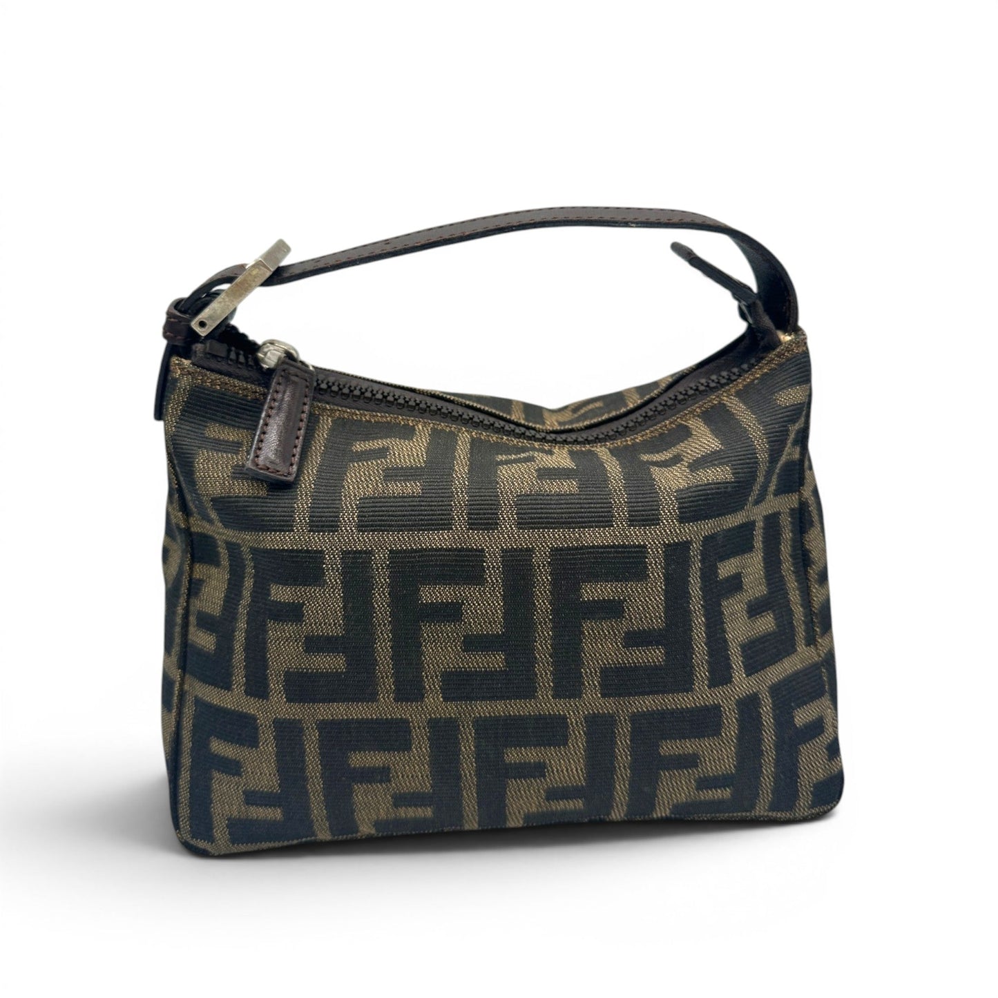 Vintage Fendi Zucca Pouch Handbag - Thanks it's Vintage
