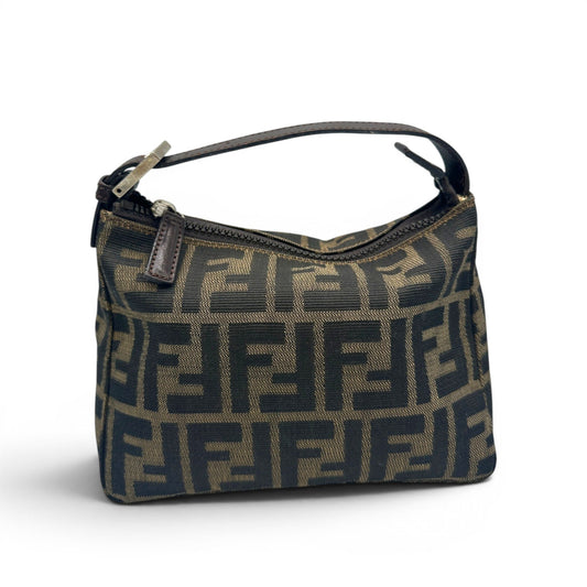 Vintage Fendi Zucca Pouch Handbag - Thanks it's Vintage