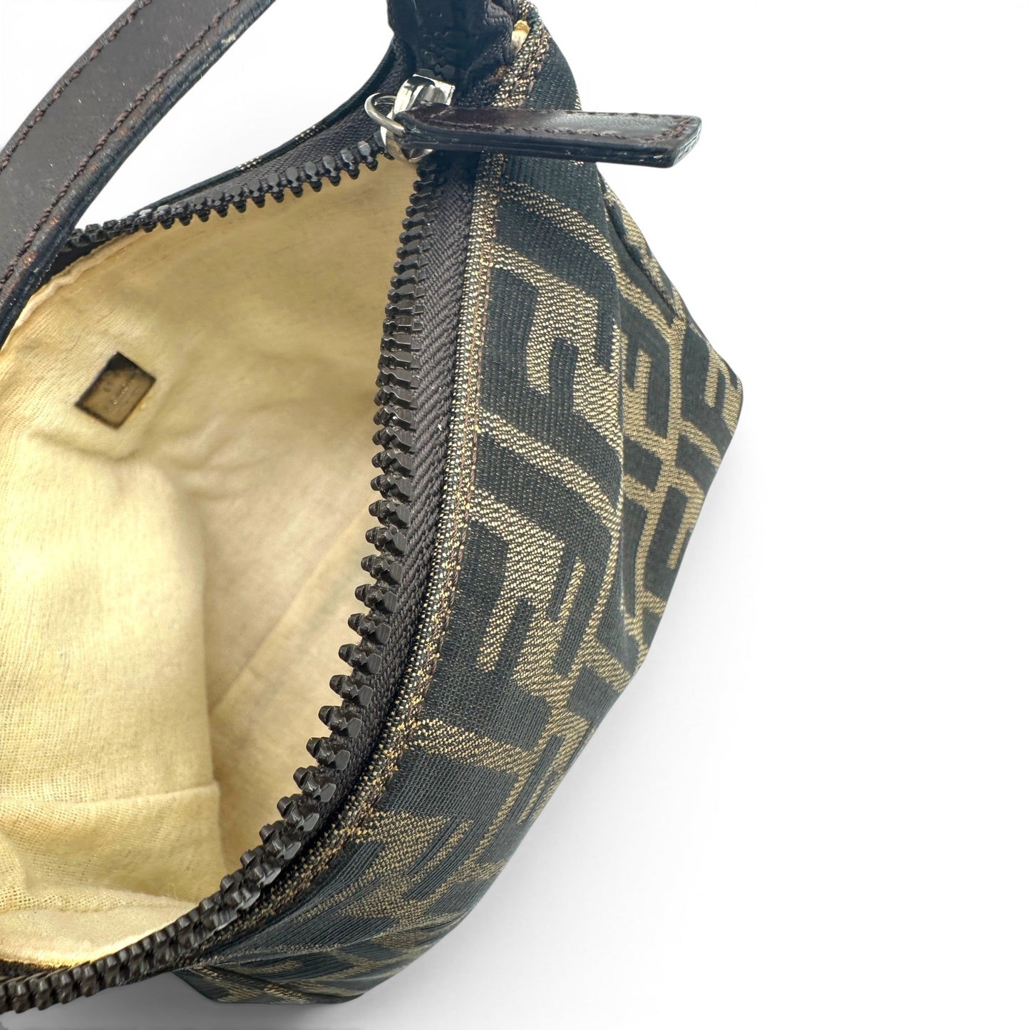Vintage Fendi Zucca Pouch Handbag - Thanks it's Vintage