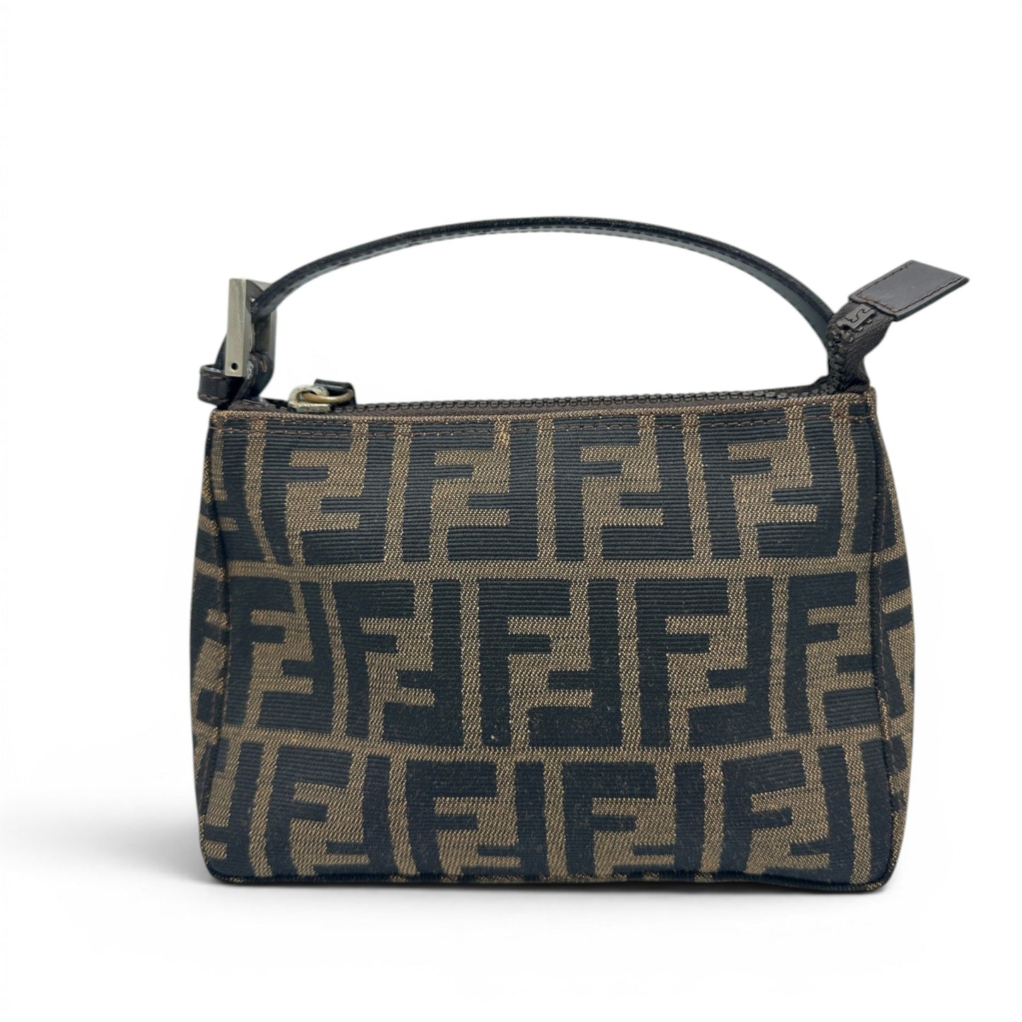 Vintage Fendi Zucca Pouch Handbag - Thanks it's Vintage