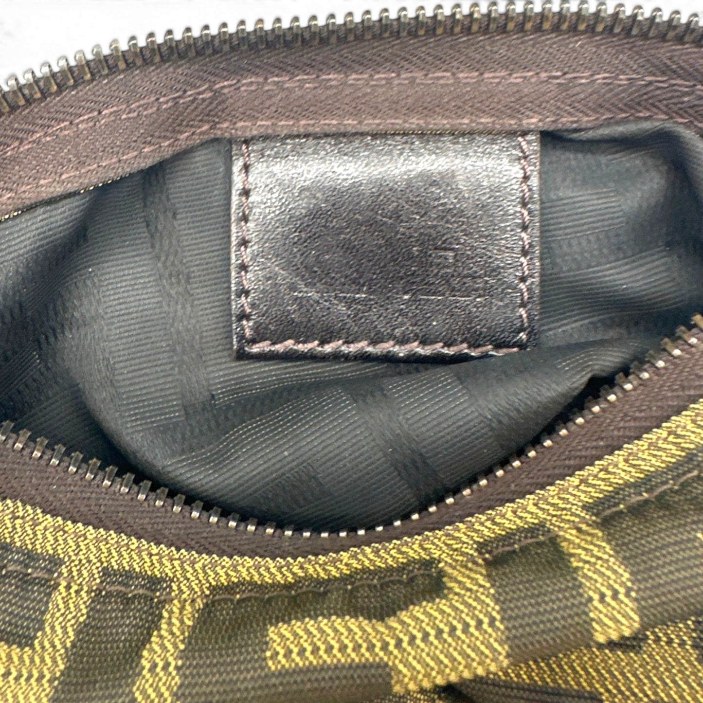 Vintage Fendi Zucca Pouch Handbag - Thanks it's Vintage