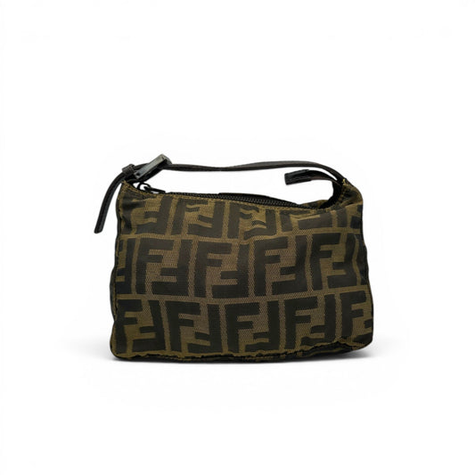 Vintage Fendi Zucca Pouch Handbag - Thanks it's Vintage