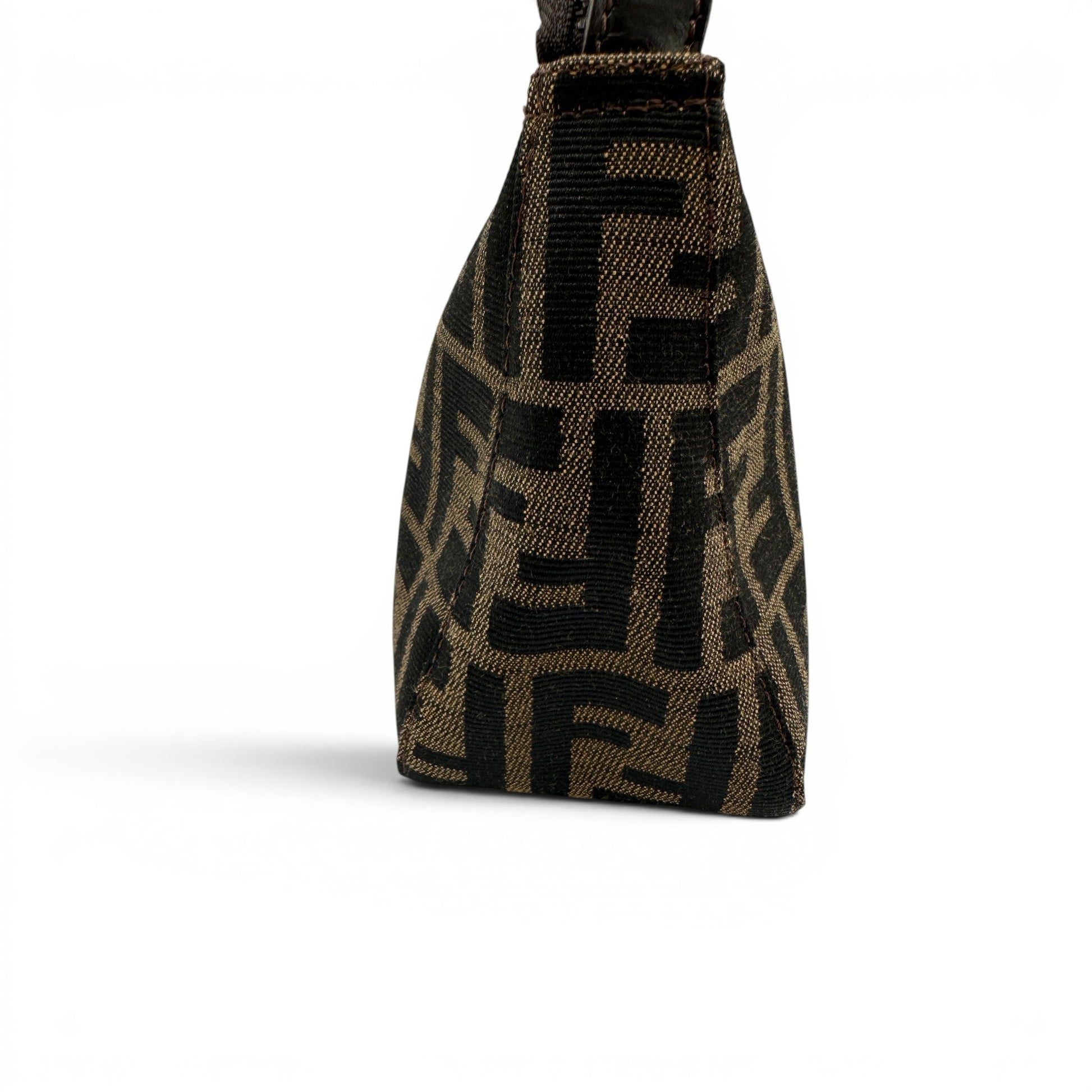 Vintage Fendi Zucca Pouch Handbag - Thanks it's Vintage