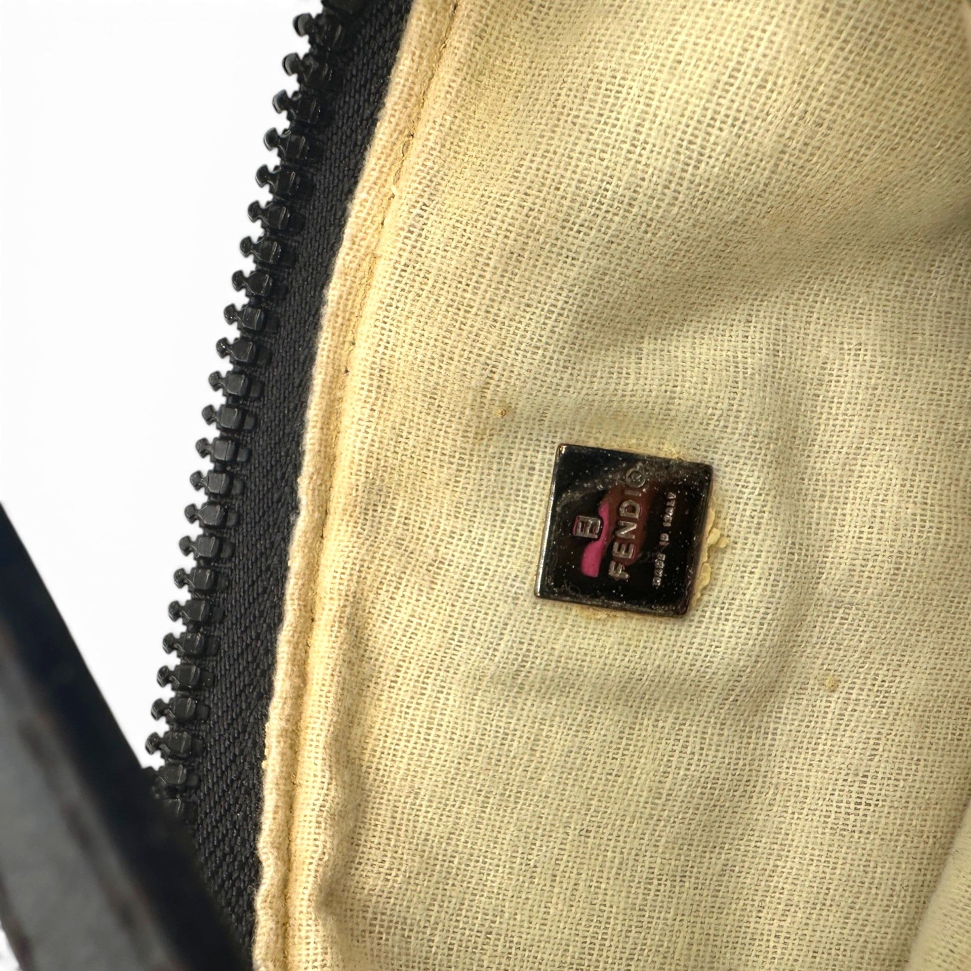 Vintage Fendi Zucca Pouch Handbag - Thanks it's Vintage
