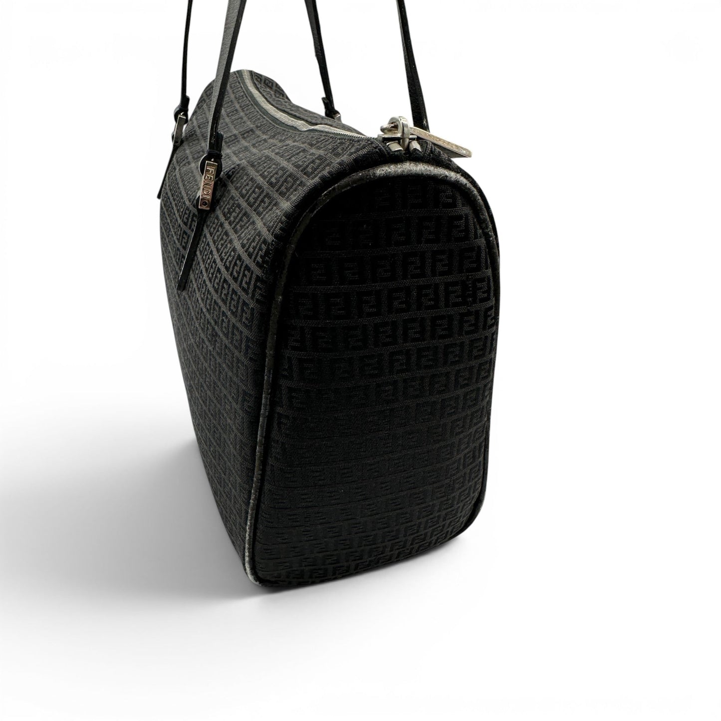 Vintage Fendi Zucchino Canvas Bauletto Bag - Thanks it's Vintage