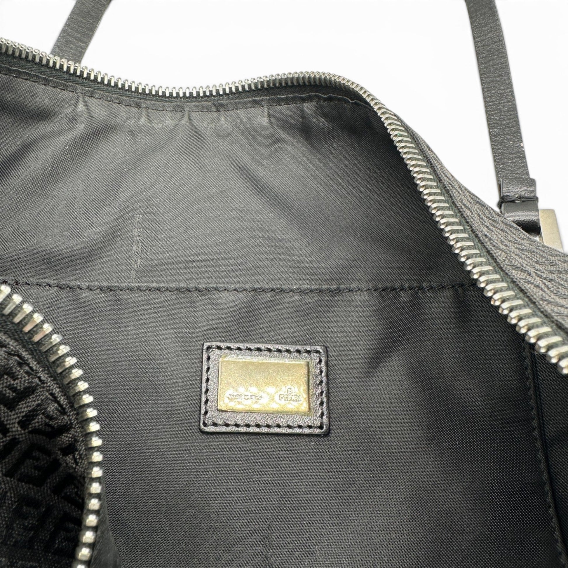 Vintage Fendi Zucchino Canvas Bauletto Bag - Thanks it's Vintage