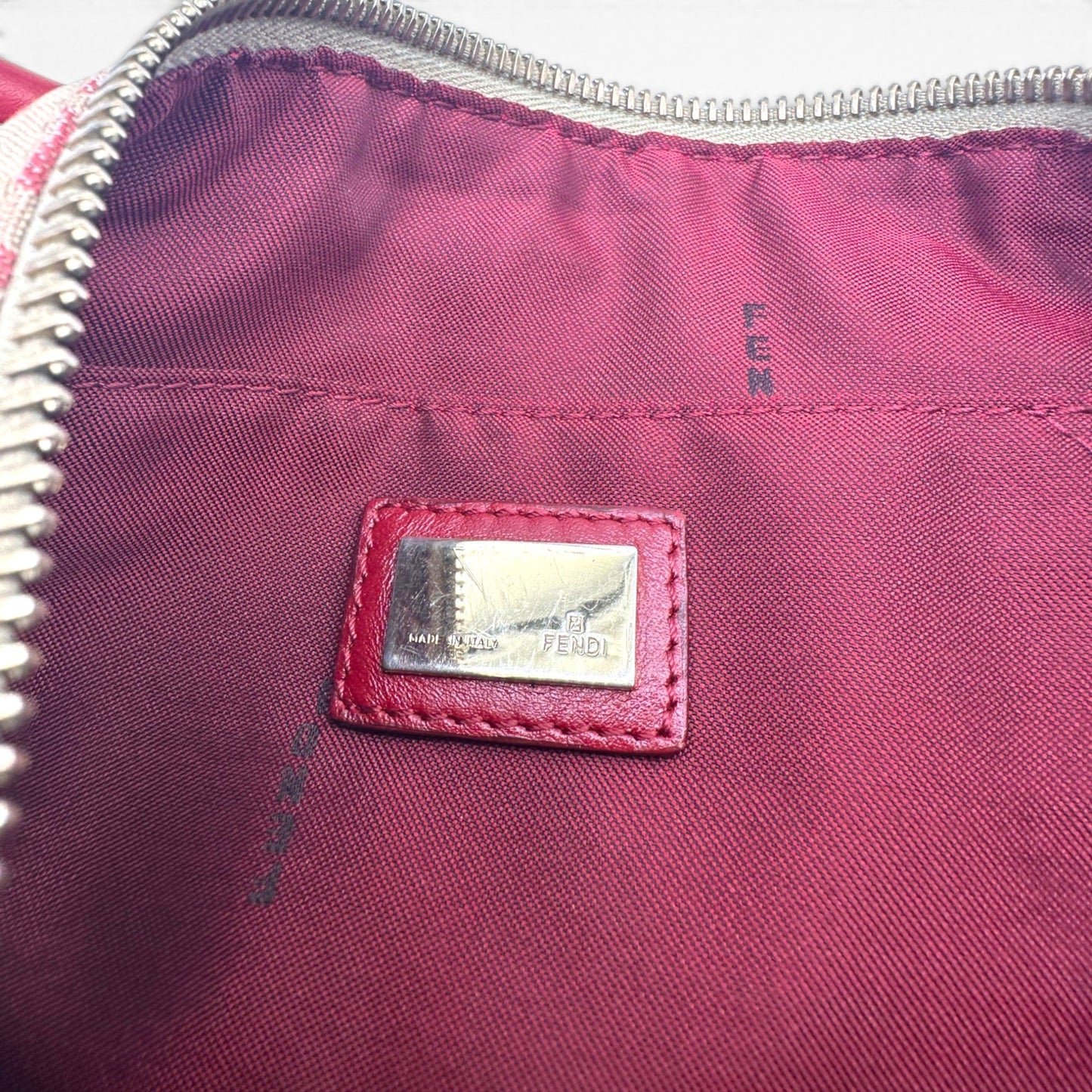 Vintage Fendi Zucchino Canvas Tote Handbag - Thanks it's Vintage