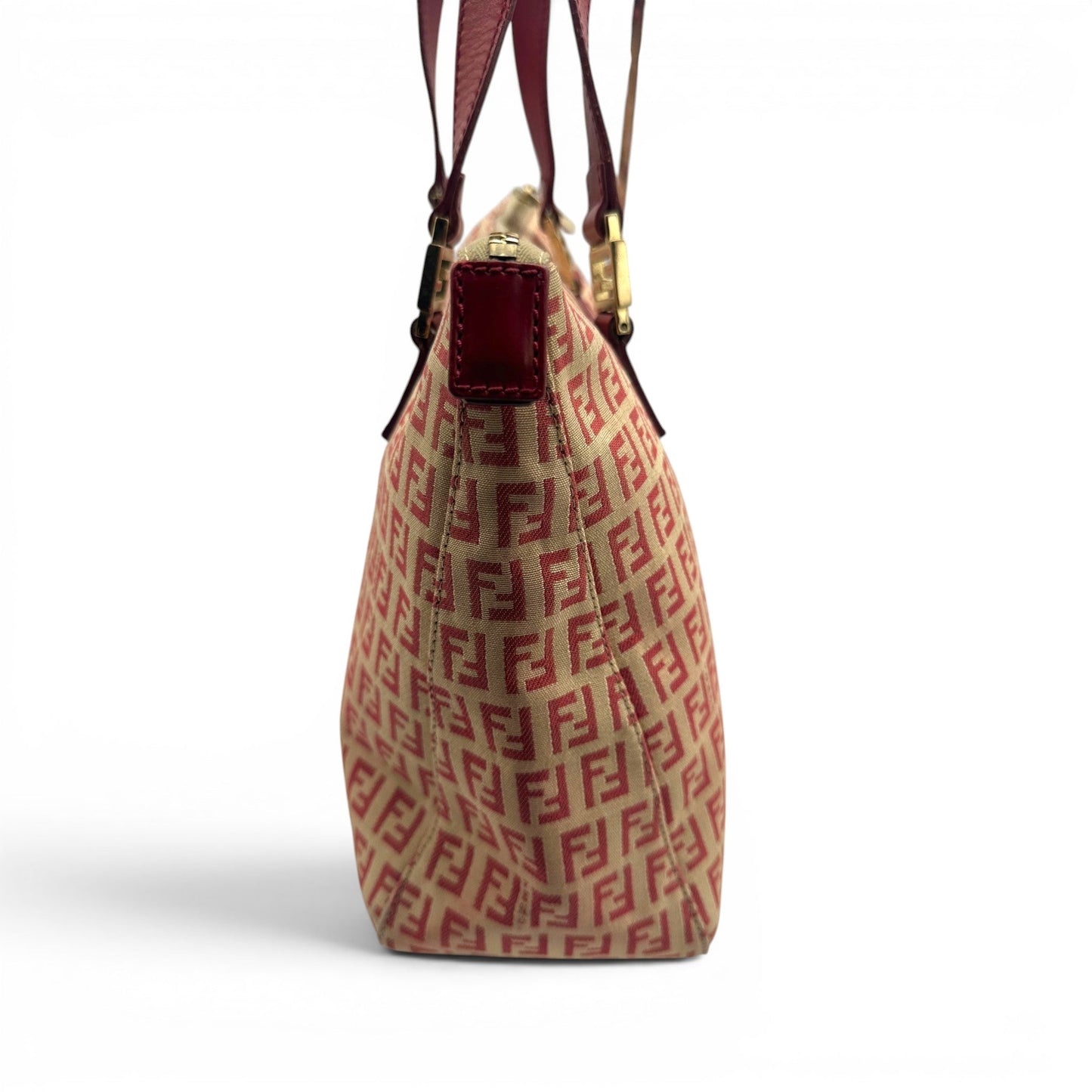 Vintage Fendi Zucchino Canvas Tote Handbag - Thanks it's Vintage