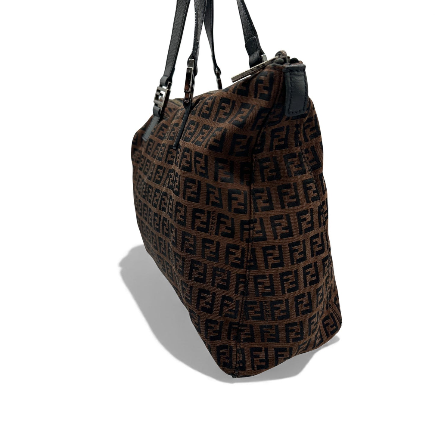 Vintage Fendi Zucchino Canvas Tote Handbag - Thanks it's Vintage